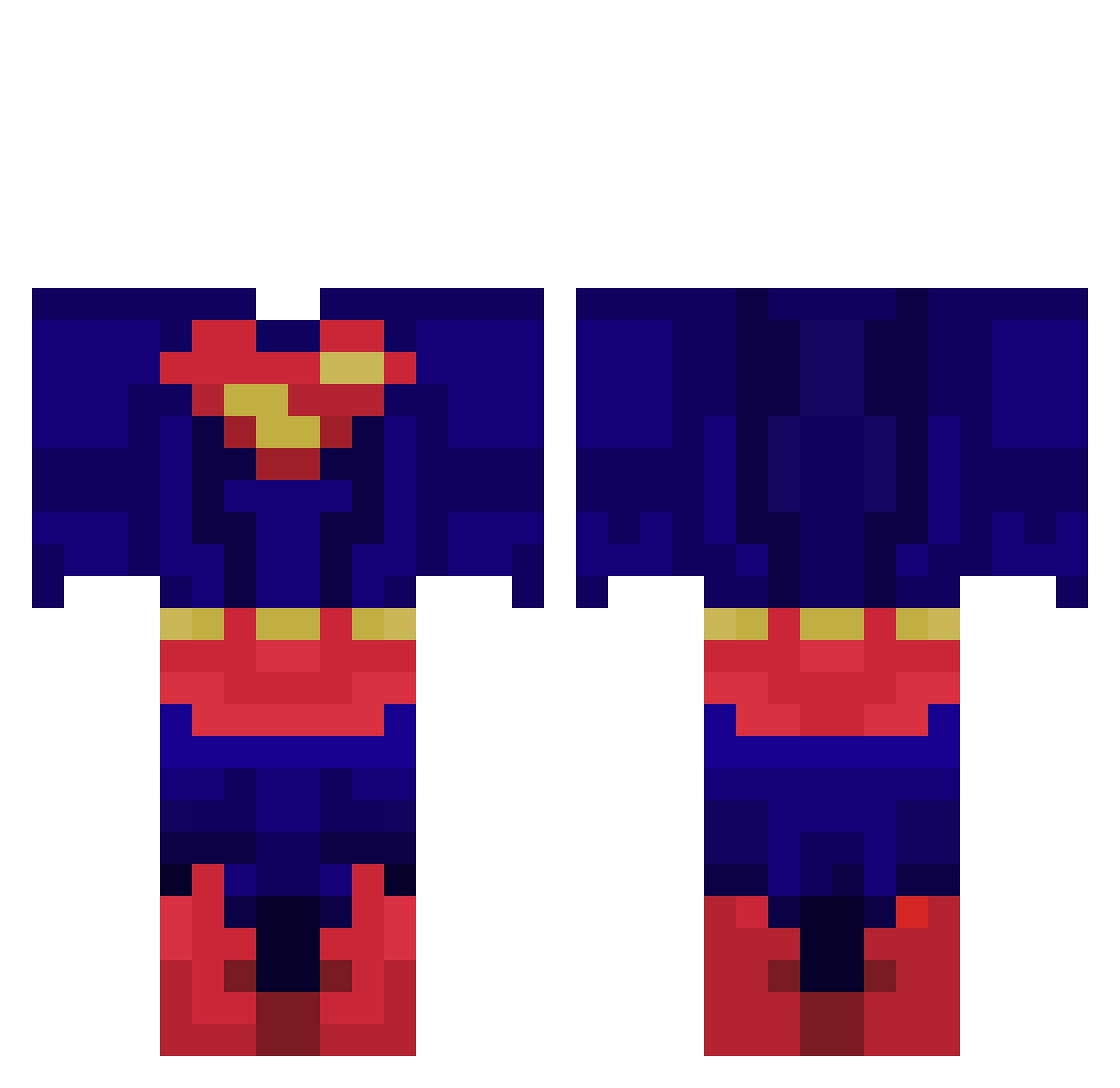 Fabio_Gi Minecraft skin, front and back view