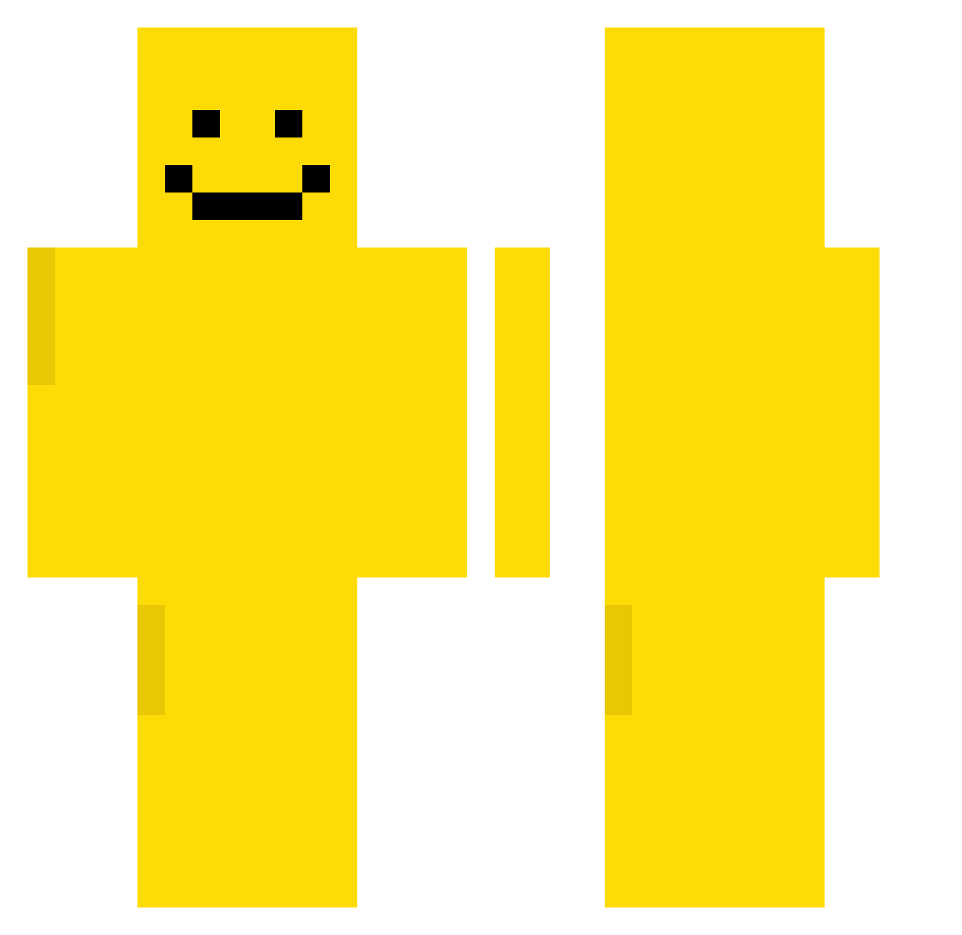 RiSKa_svegger1_8 Minecraft skin, front and back view