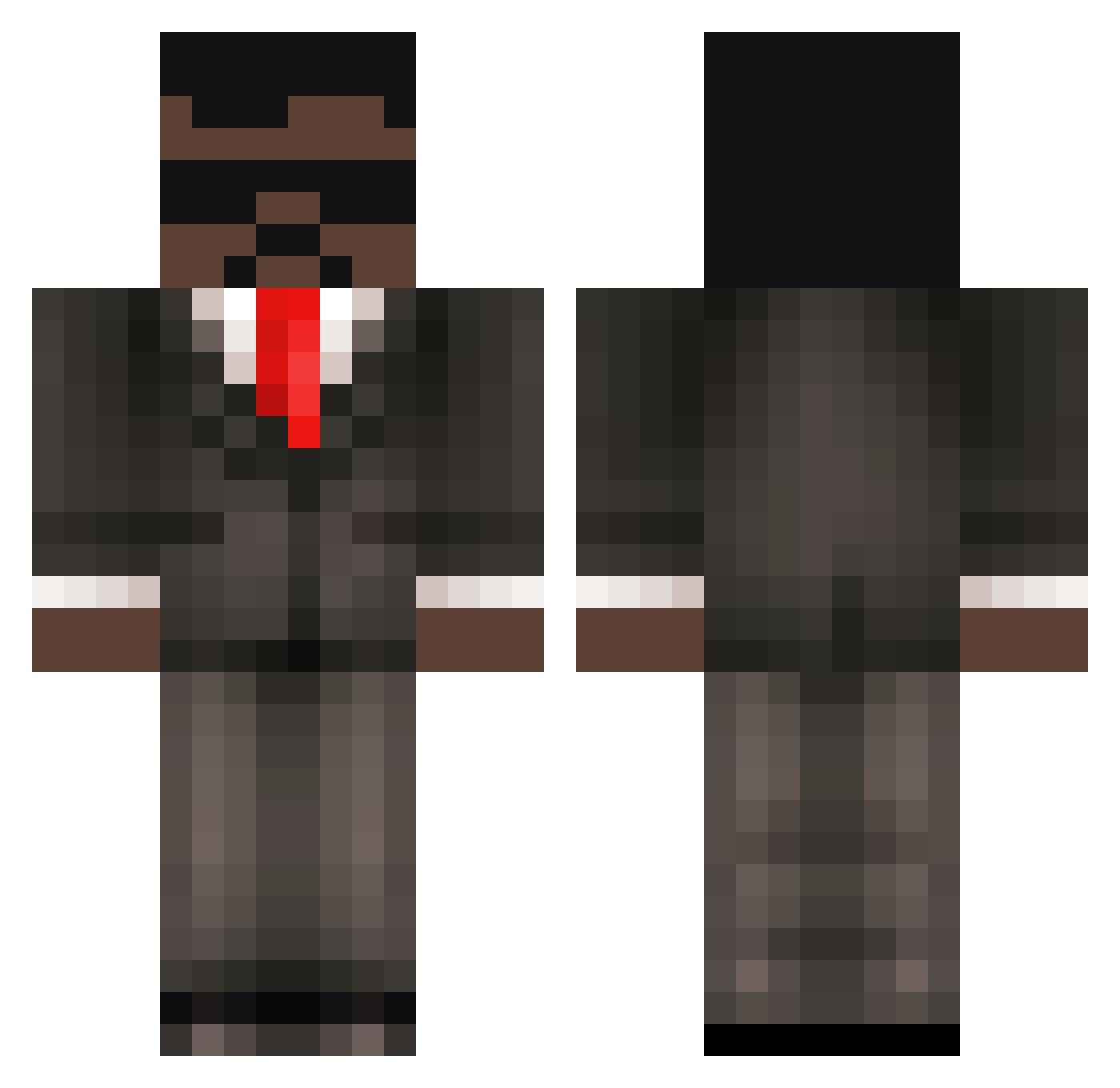 SirChippyhh Minecraft skin, front and back view