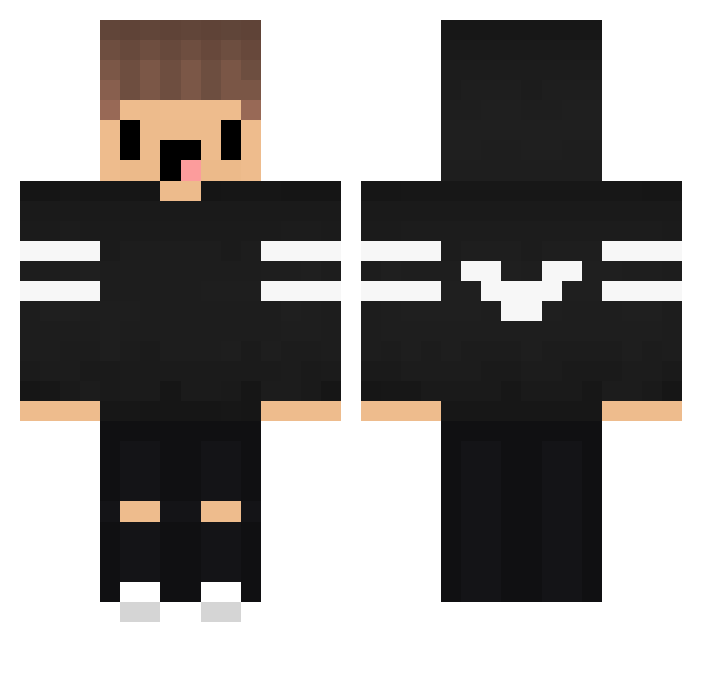 Some_Agent Minecraft skin, front and back view