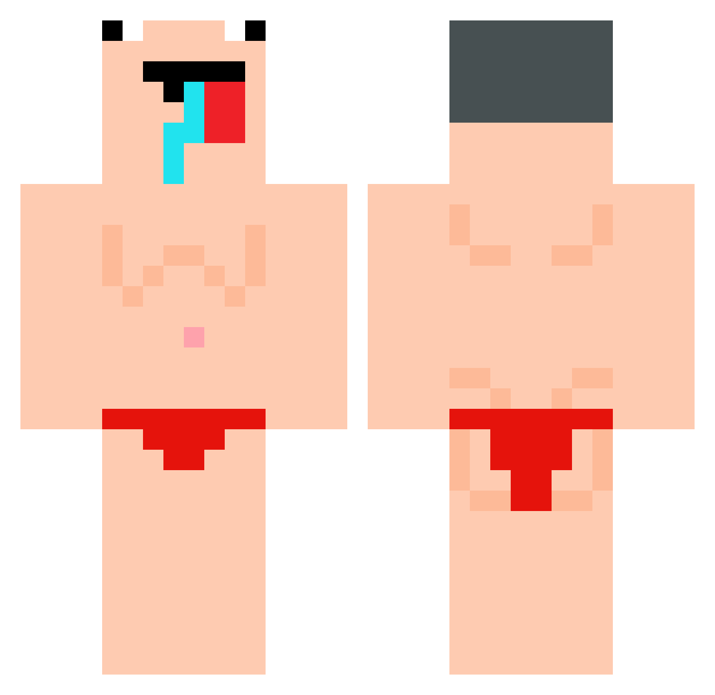 xshayy_ Minecraft skin, front and back view