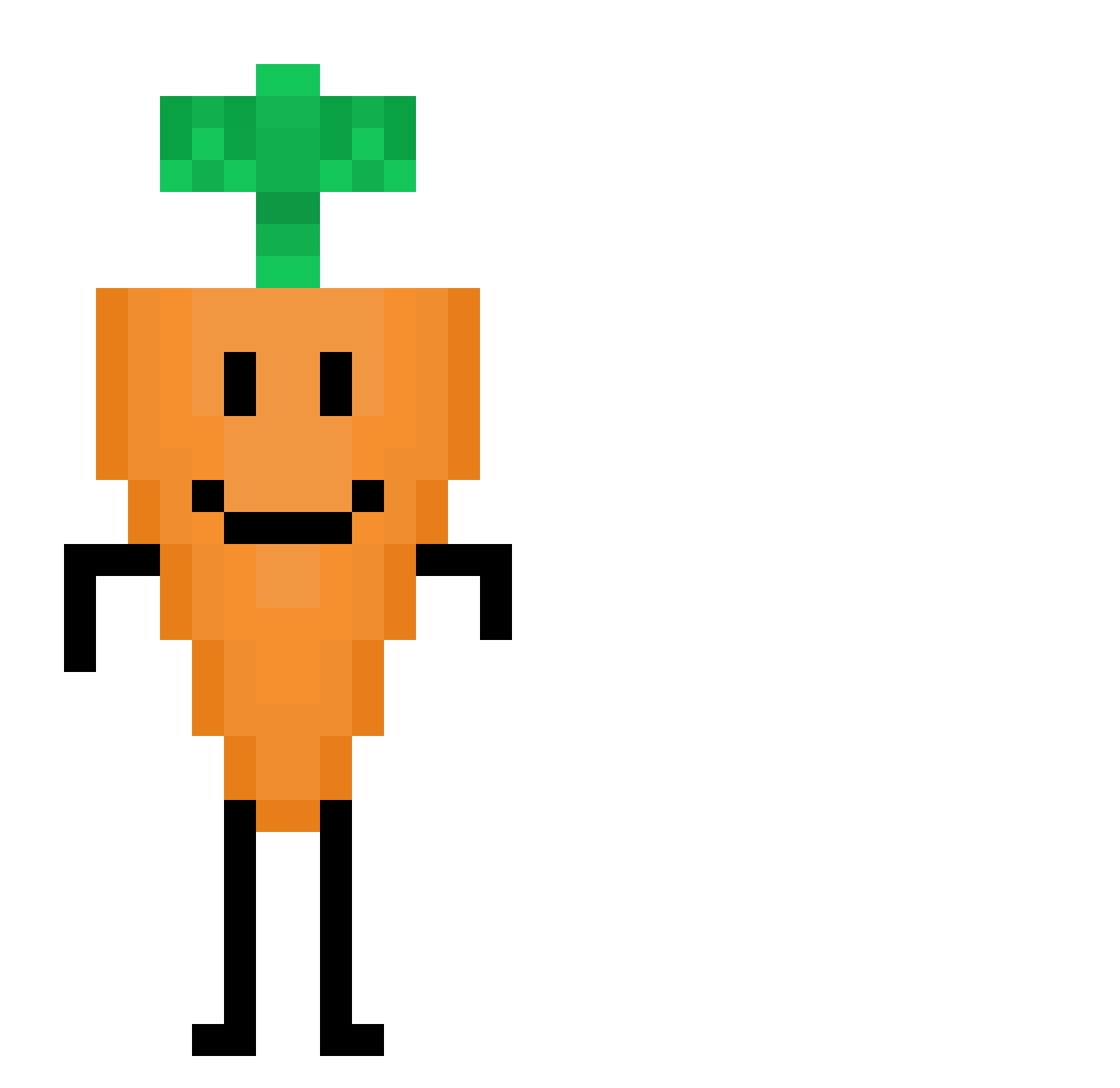 Shftyd Minecraft skin, front and back view