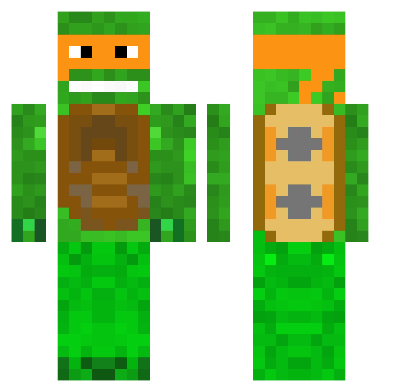 _rositamoro_ Minecraft skin, front and back view