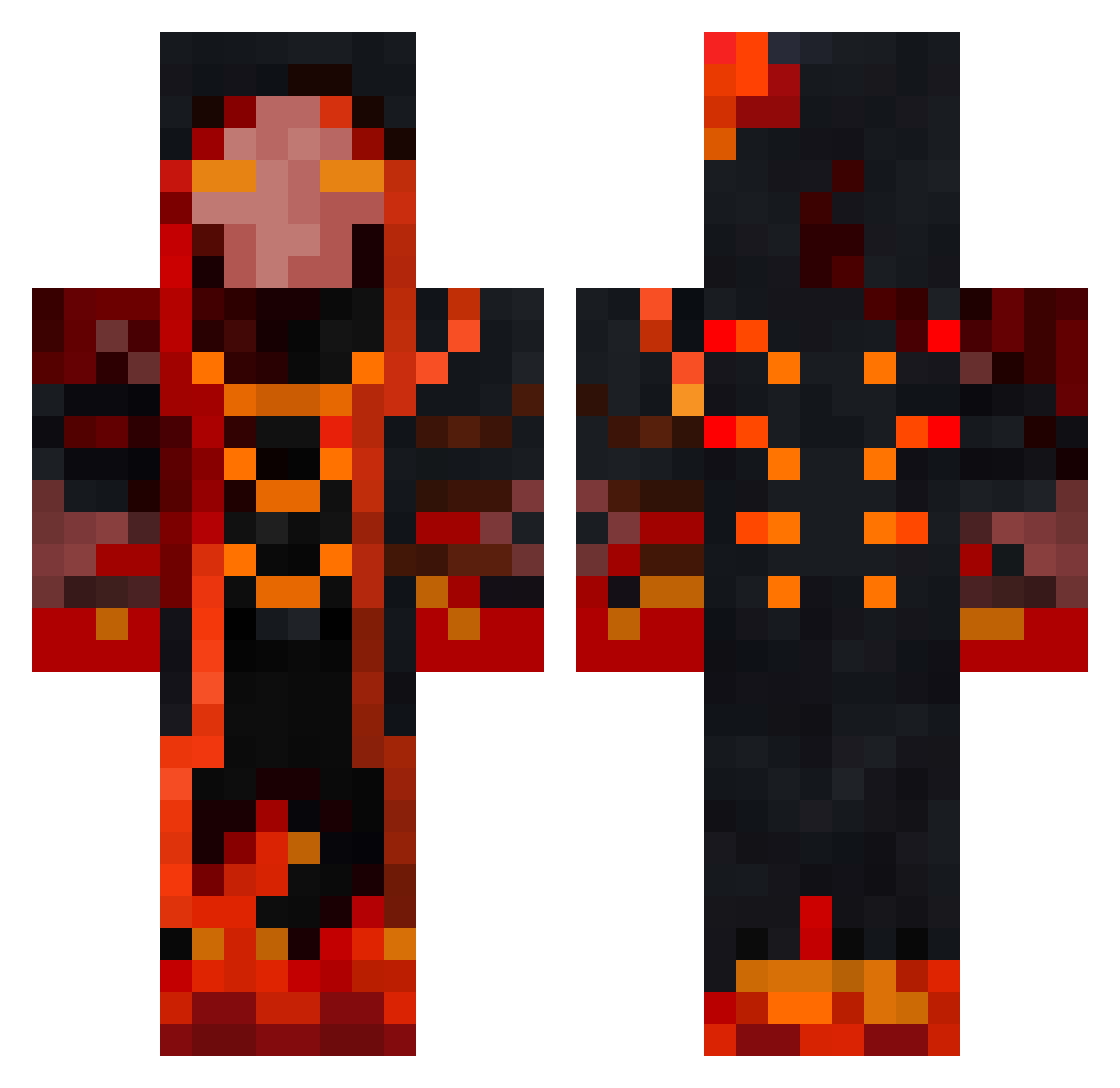 halo3lloydy Minecraft skin, front and back view