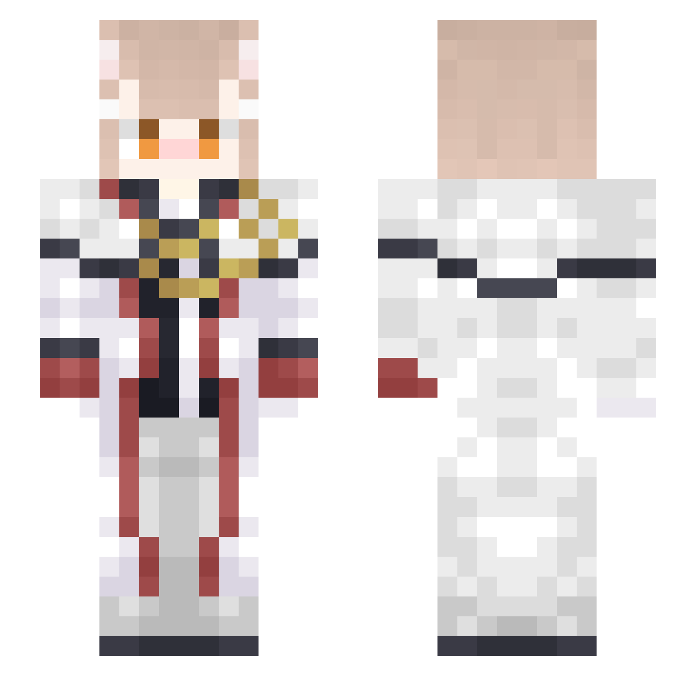 iFelixArgyle Minecraft skin, front and back view