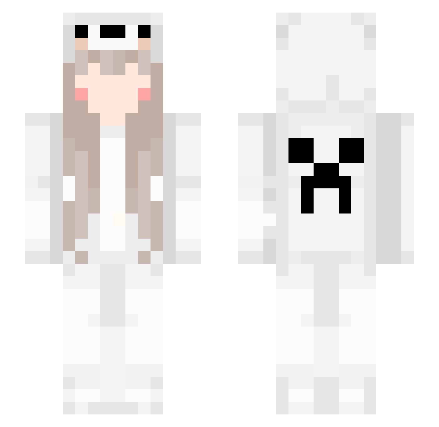 Sleepy_union Minecraft skin, front and back view