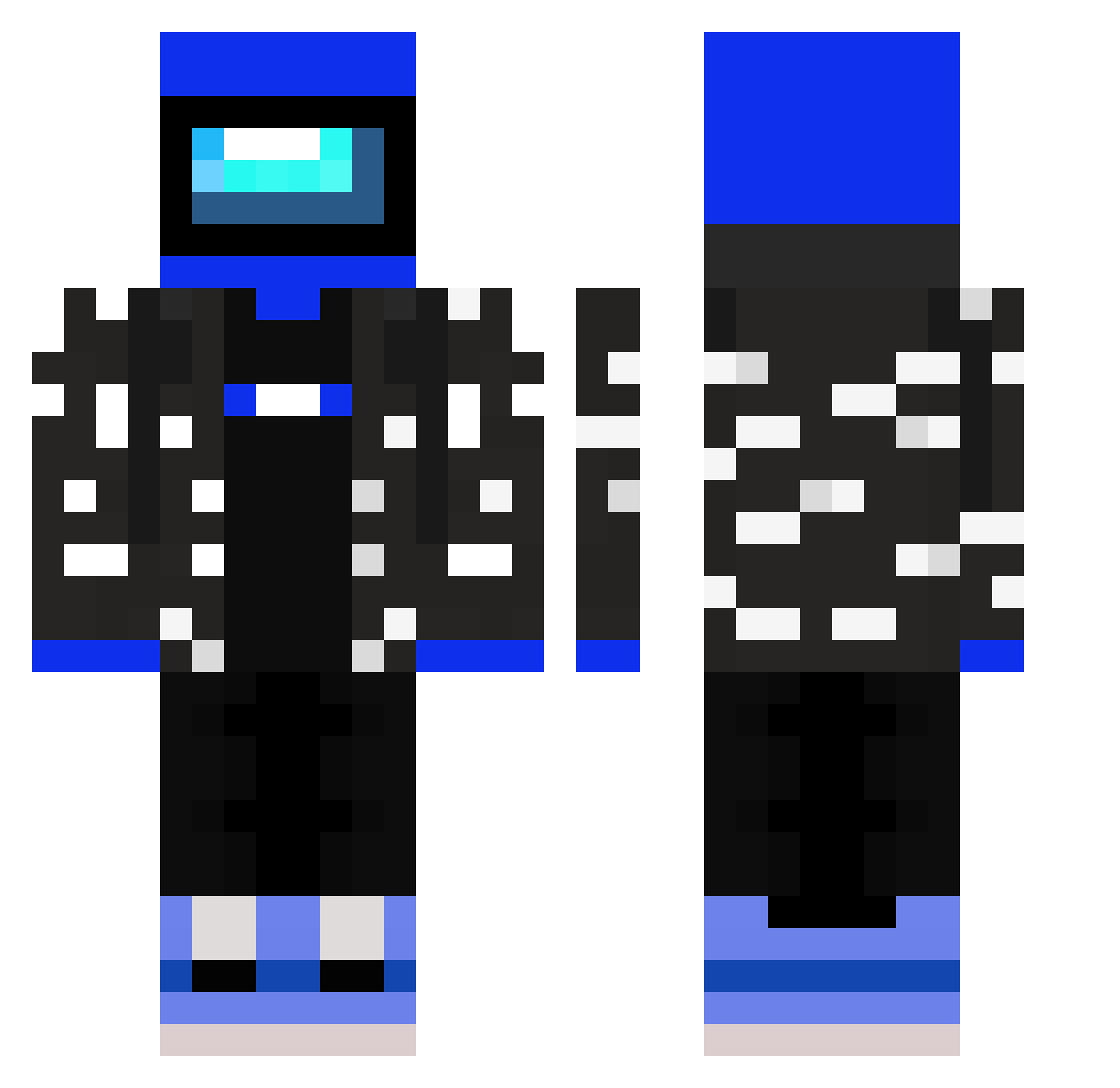 vabuvabu5 Minecraft skin, front and back view