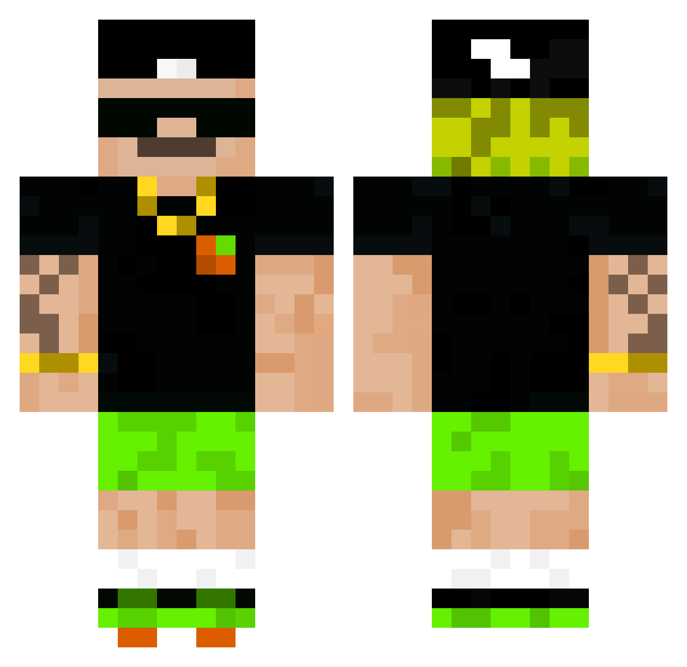 Mateguz - two time Minecraft skin