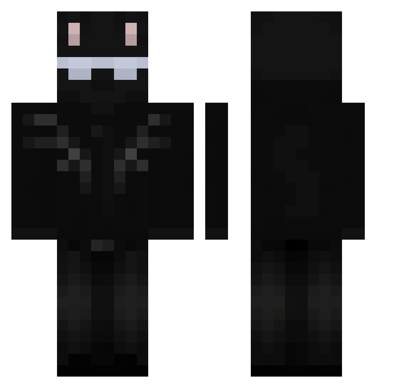 awsooocutecute Minecraft skin, front and back view