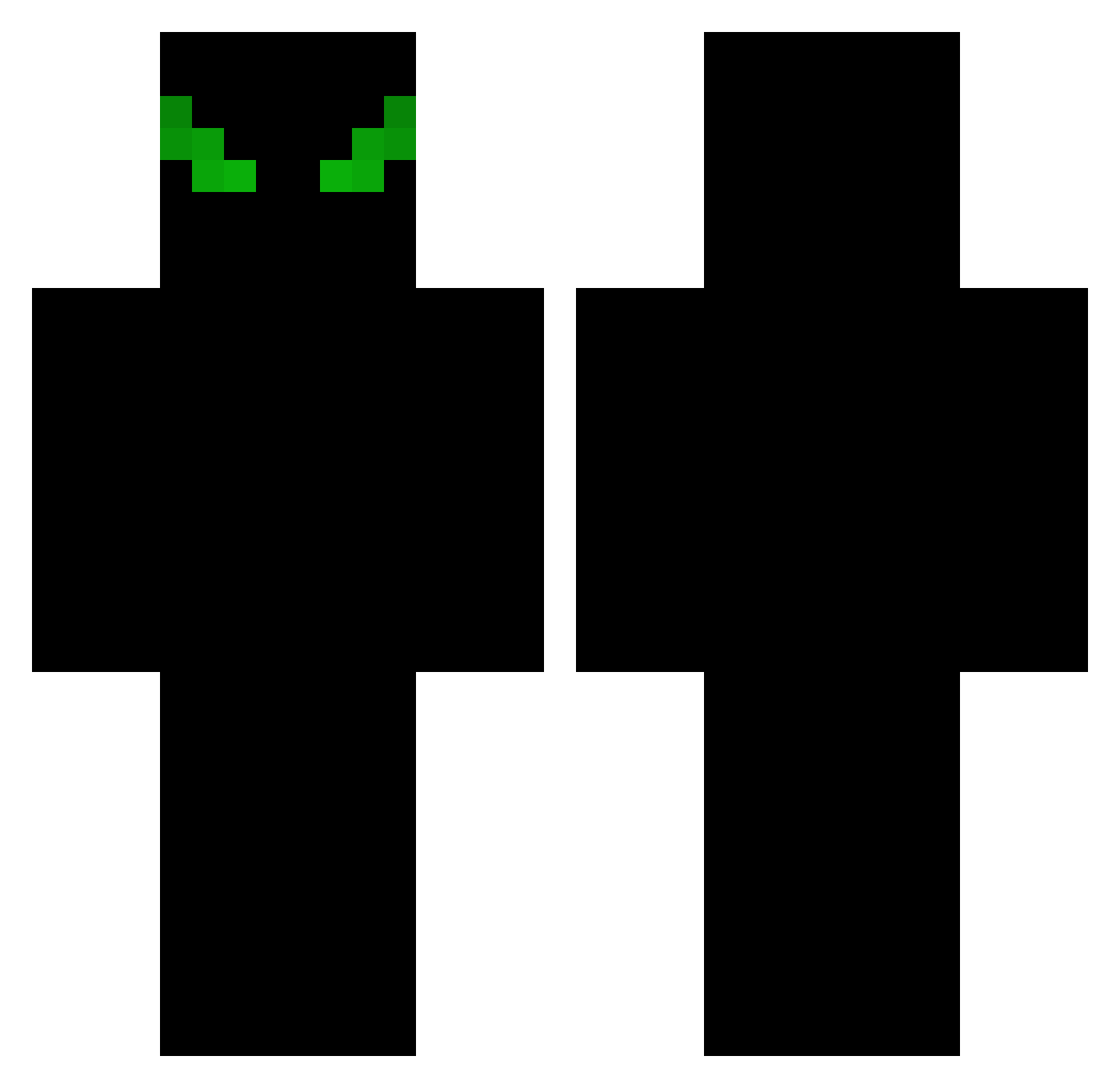 dzwignia_ Minecraft skin, front and back view