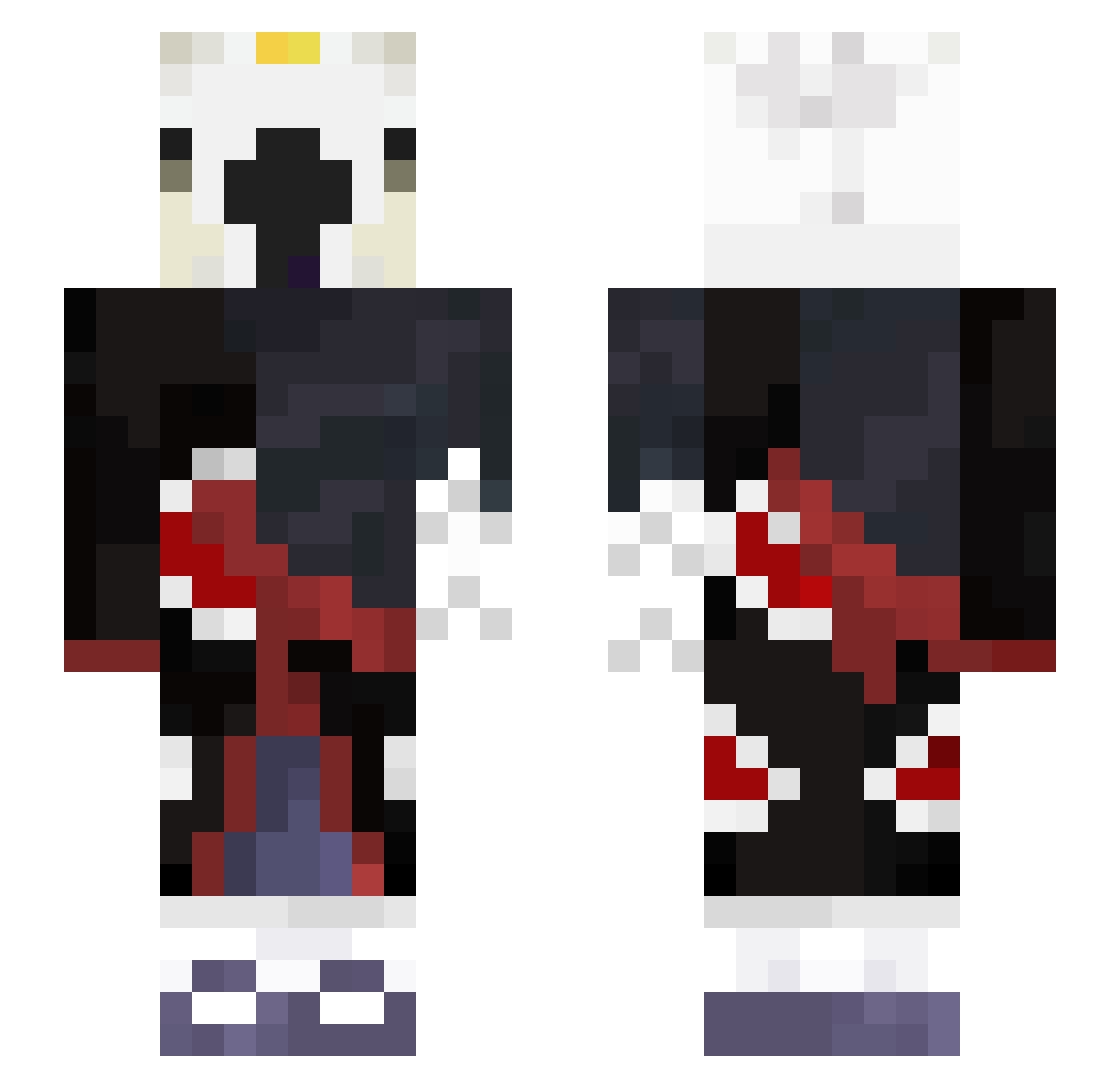 _dooti_ Minecraft skin, front and back view