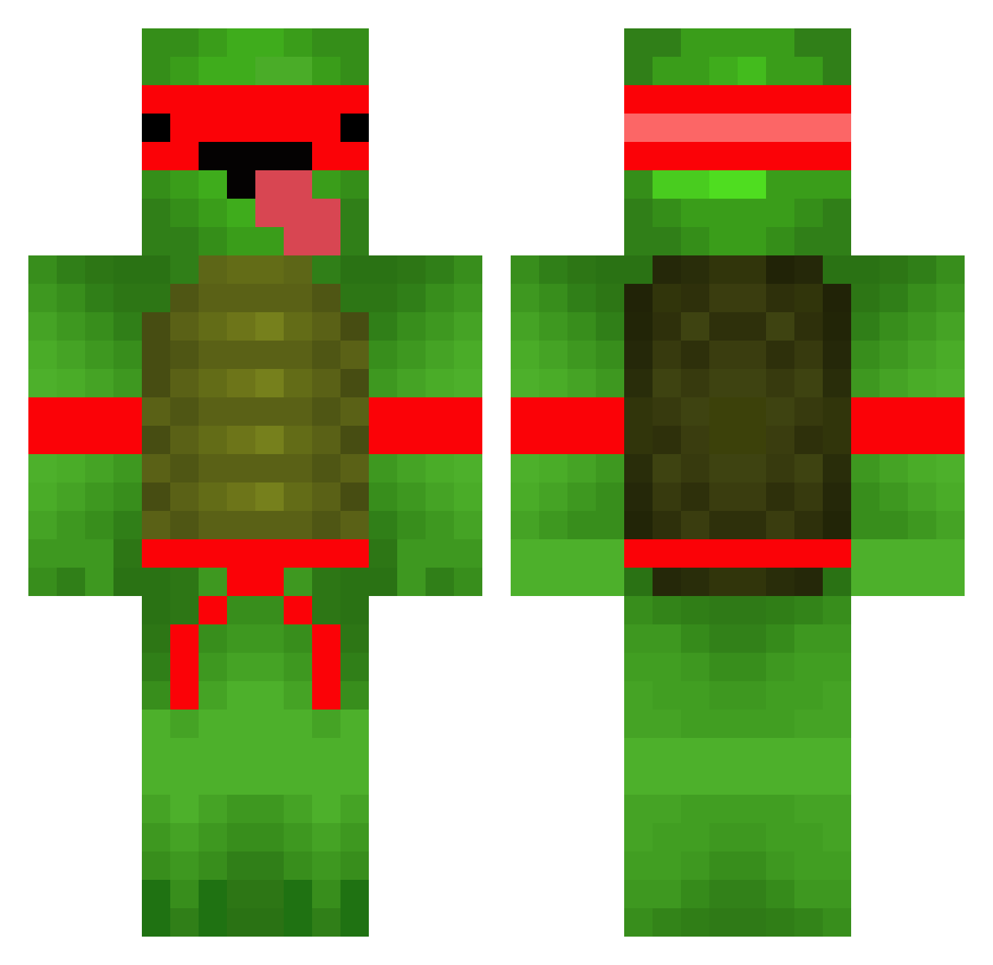 Sir_snuggles1231 Minecraft skin, front and back view