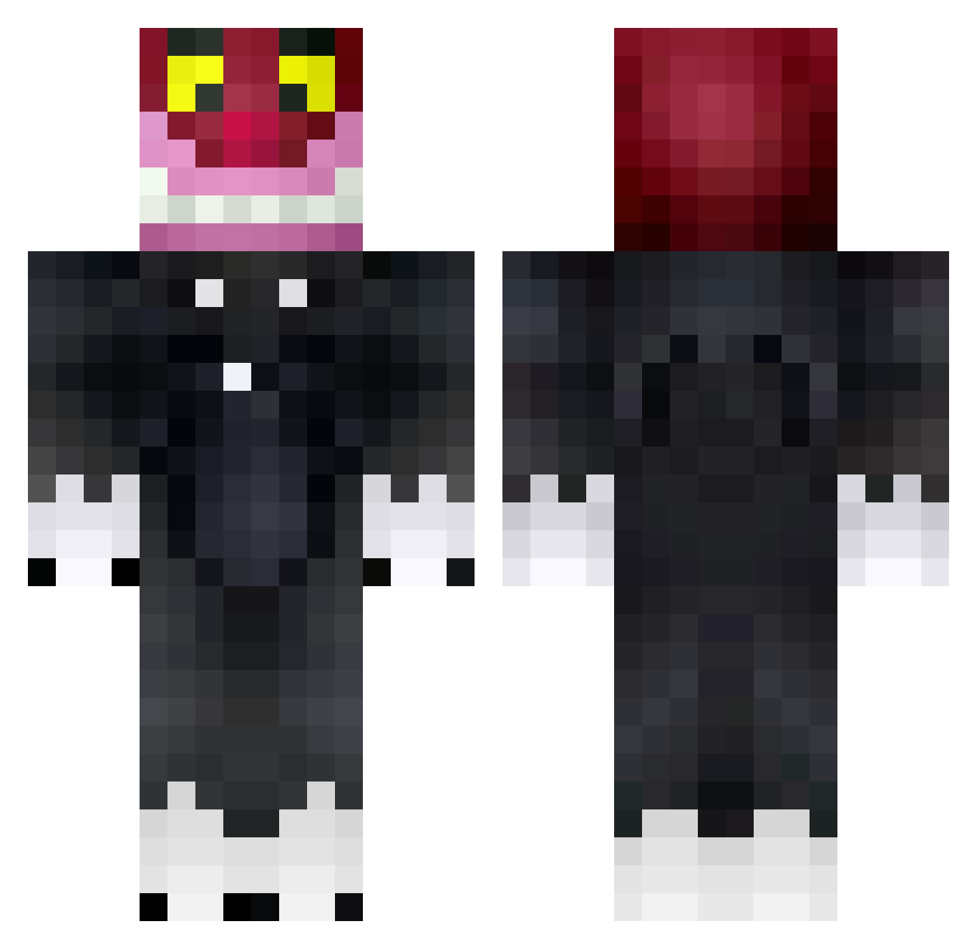 REGGIOEMILIA643 Minecraft skin, front and back view