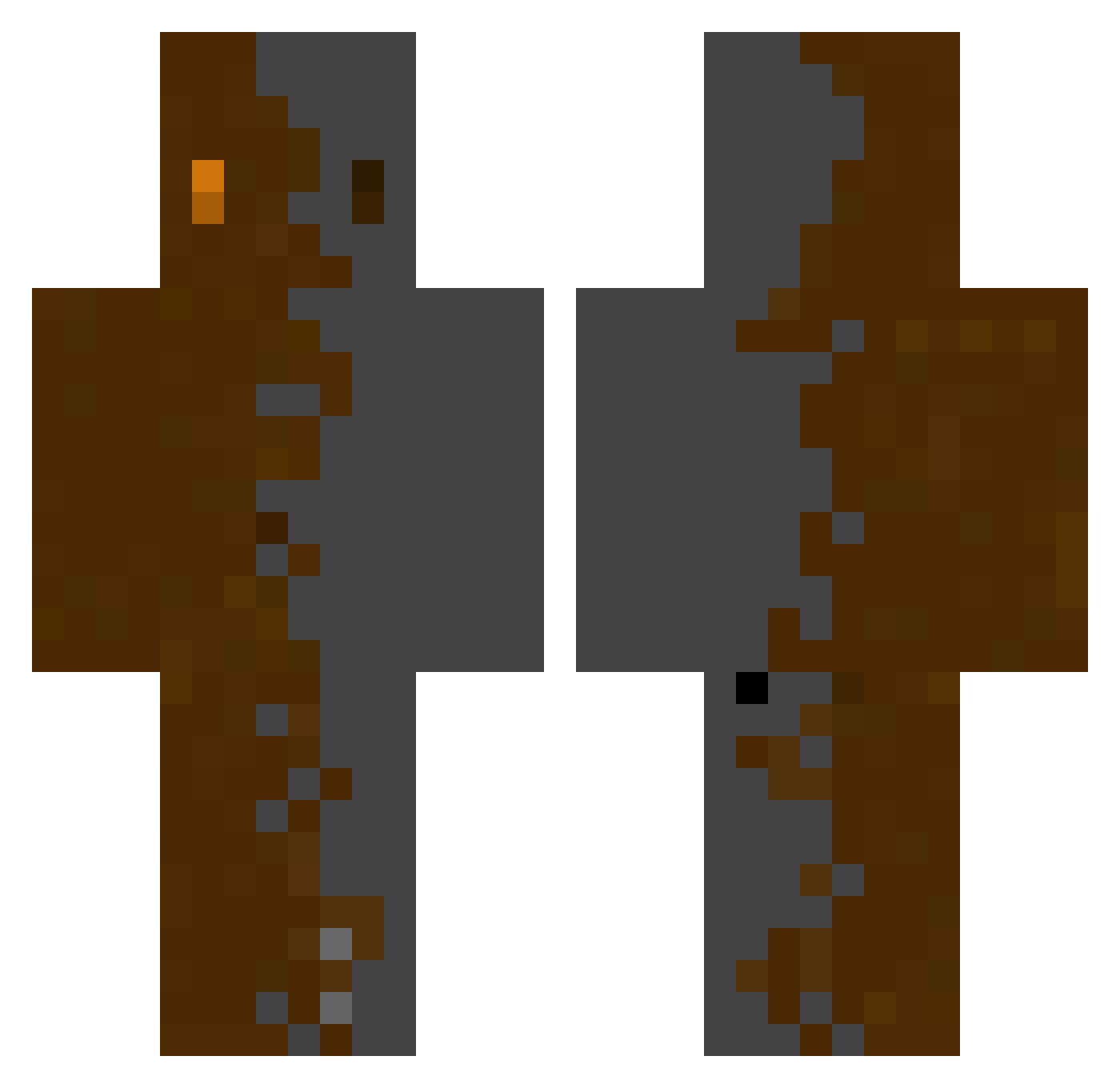 cristi_mlc Minecraft skin, front and back view