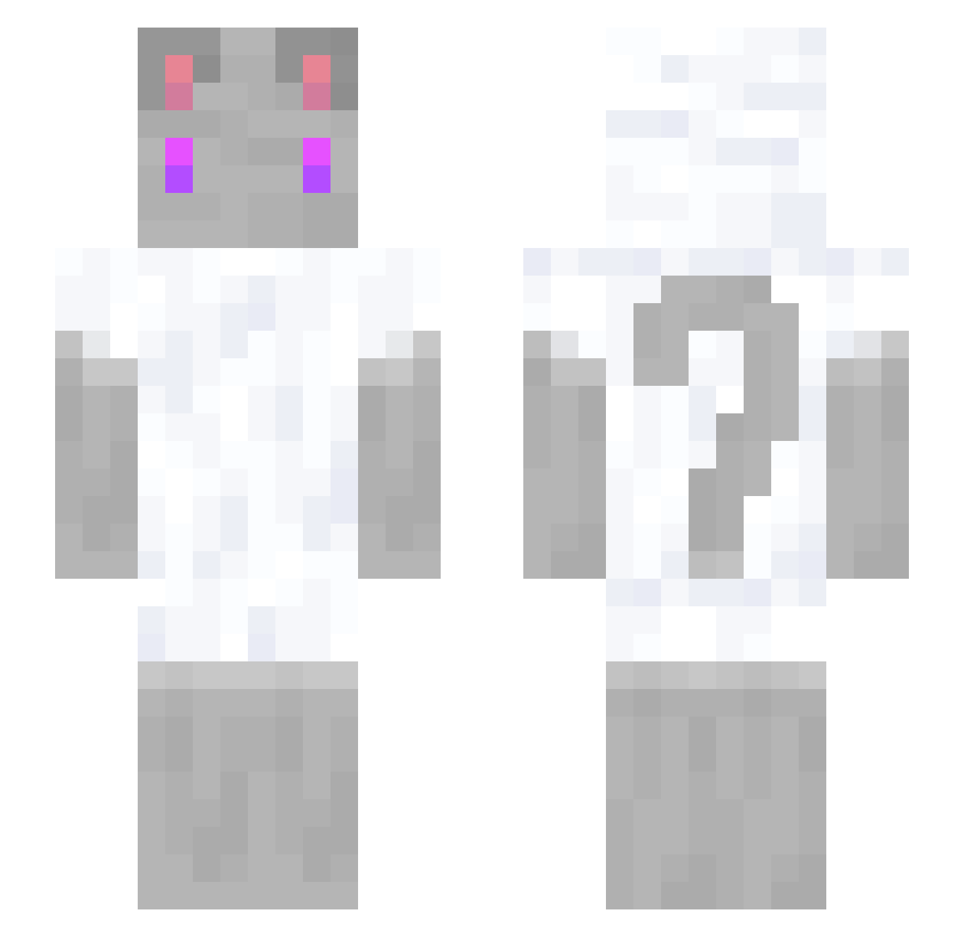 Void_Devourer223 Minecraft skin, front and back view