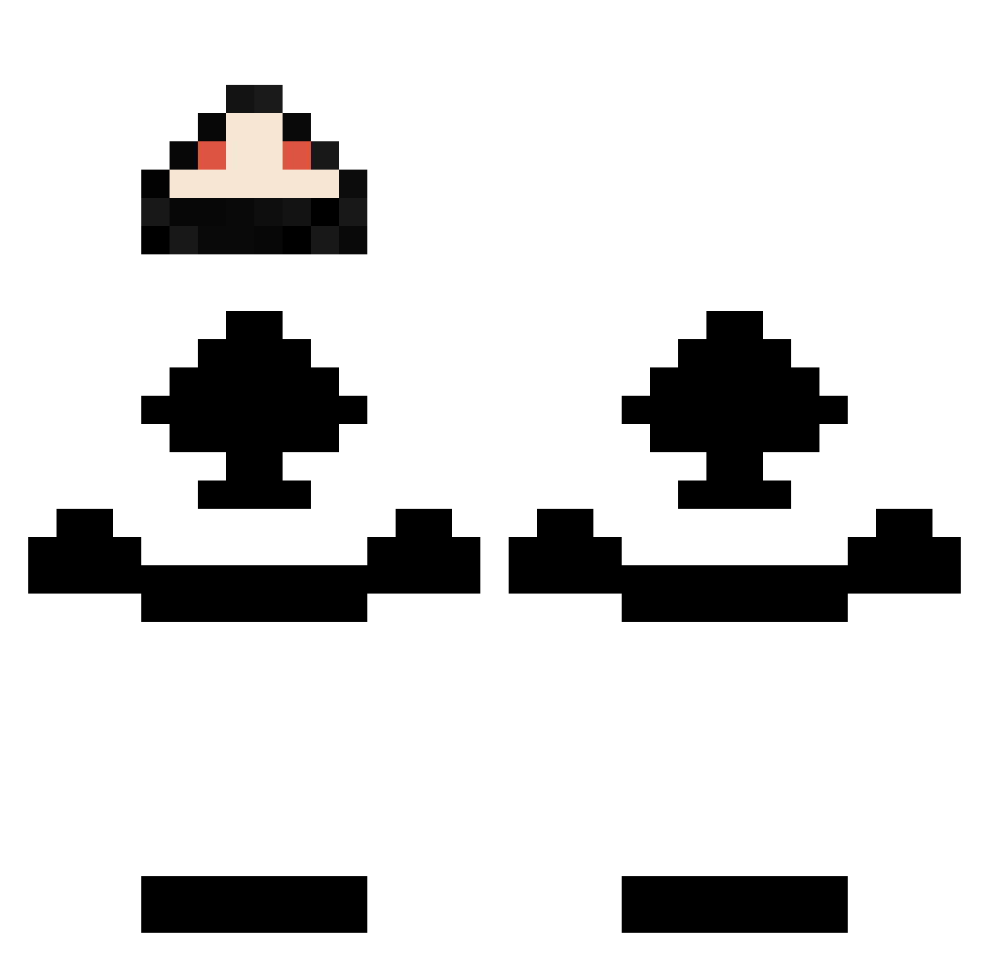 ravi3ida Minecraft skin, front and back view
