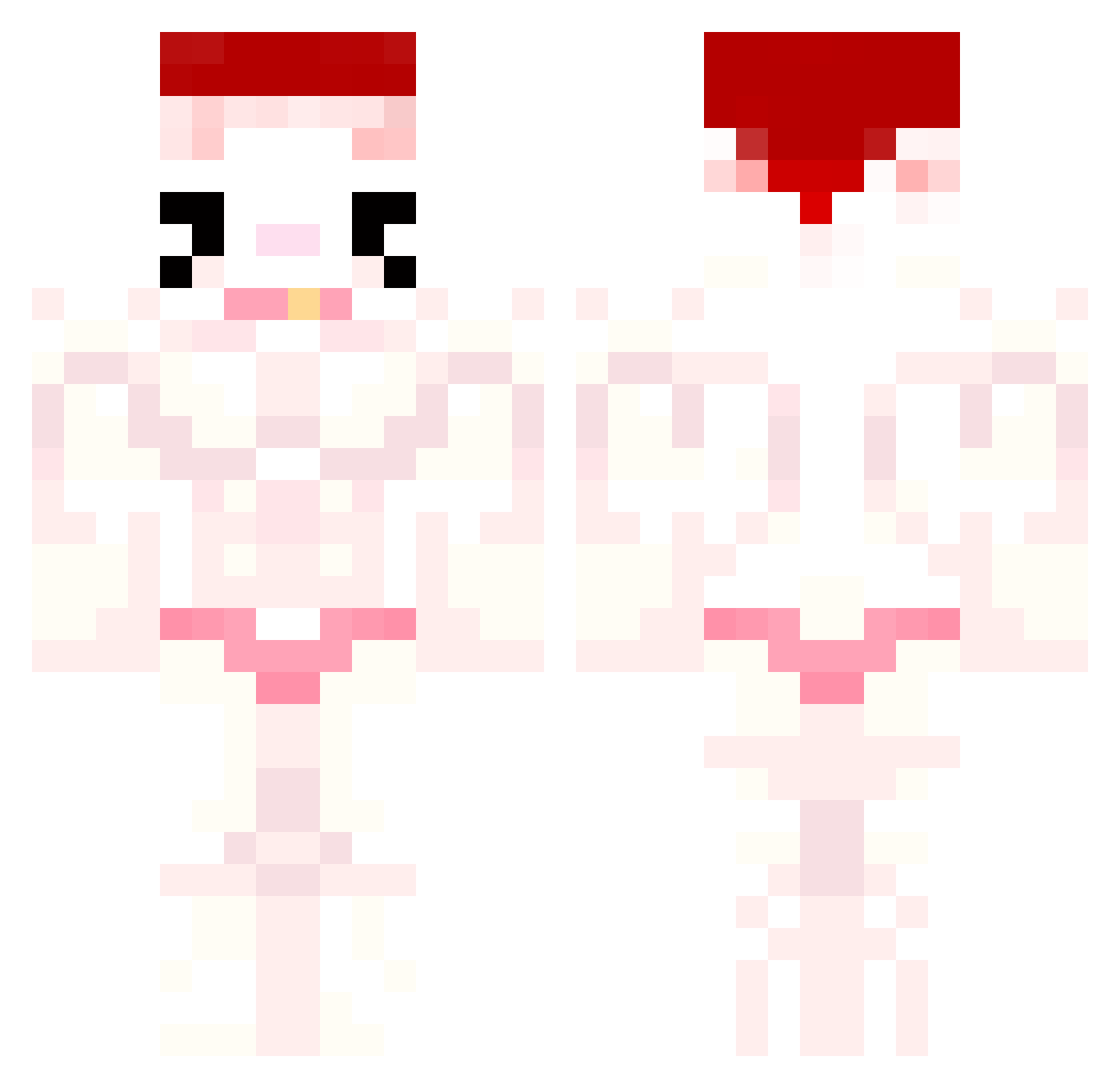 SoggyBread9496 Minecraft skin, front and back view