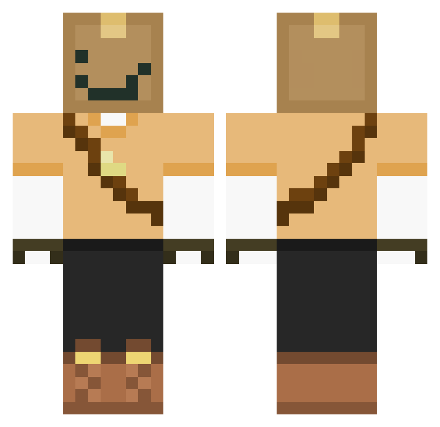 BreezyBird_ Minecraft skin, front and back view