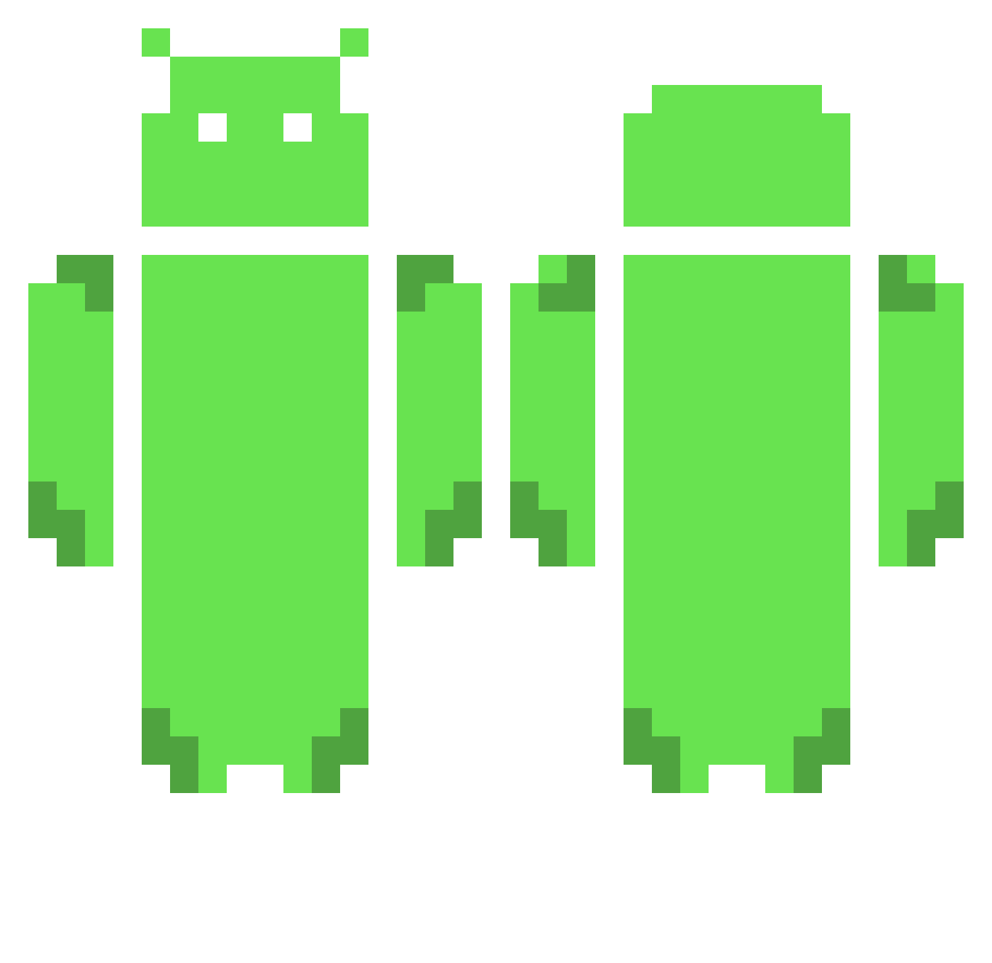 demoppu Minecraft skin, front and back view