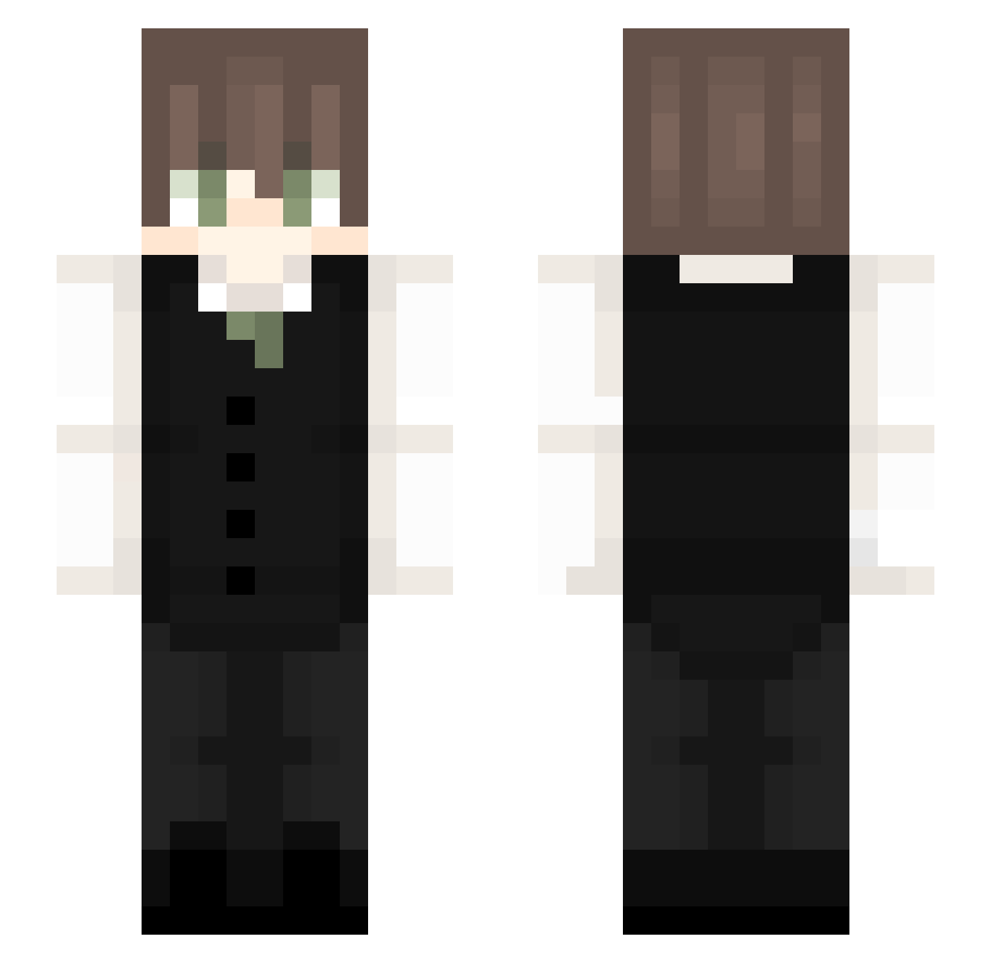 Snani_ Minecraft skin, front and back view