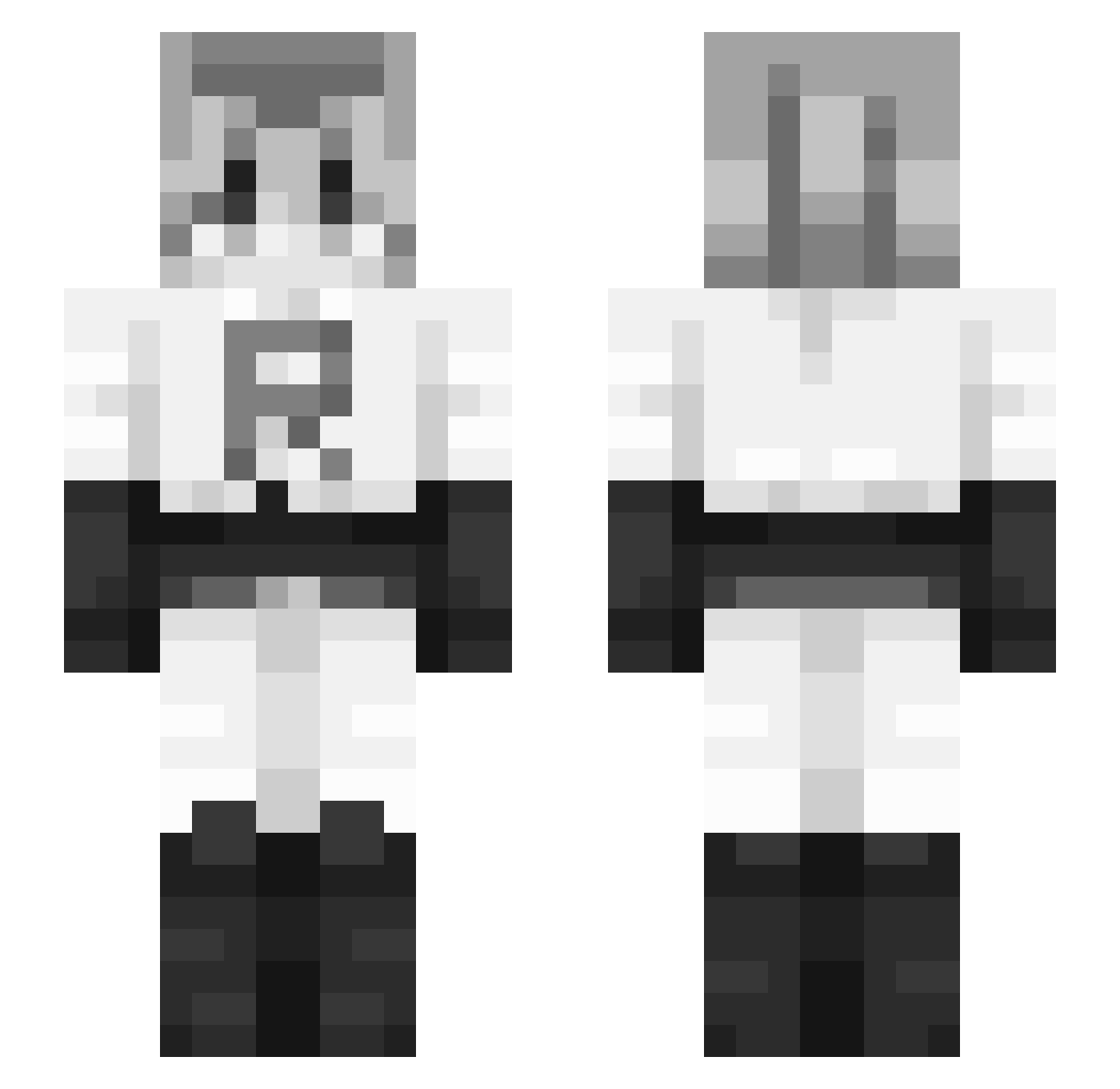 TomateSalada Minecraft skin, front and back view