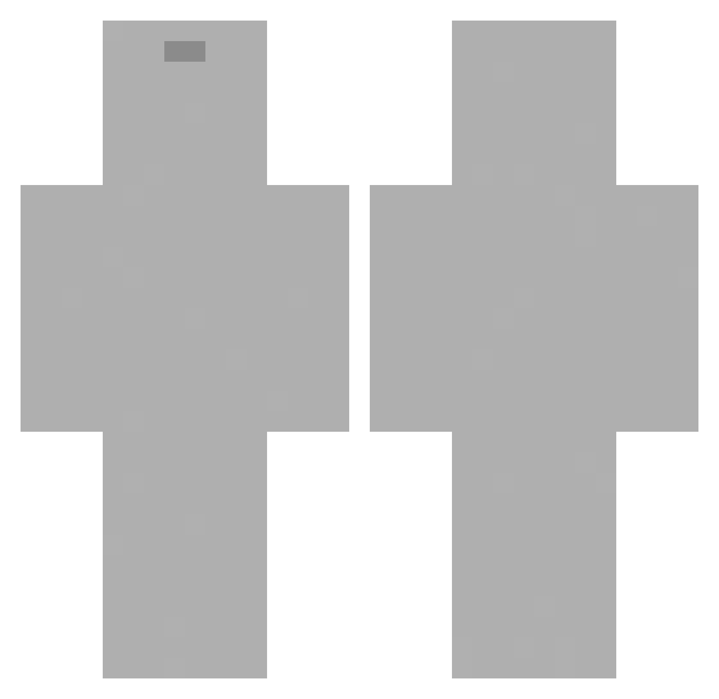 jeongwoo_160108 Minecraft skin, front and back view