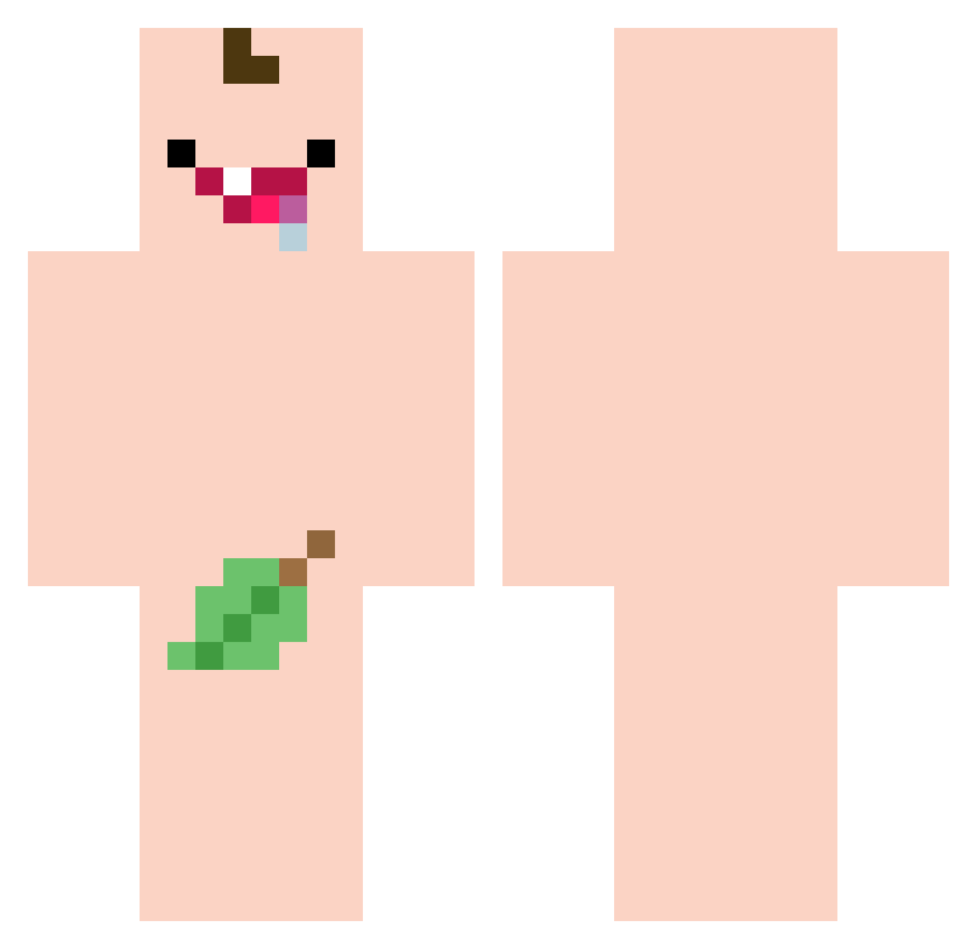 juhyeon427 Minecraft skin, front and back view