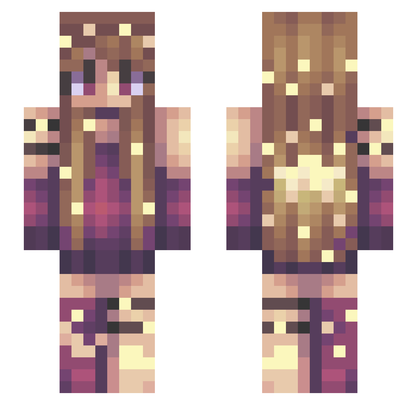 Feral0Sky_ - lights Minecraft skin