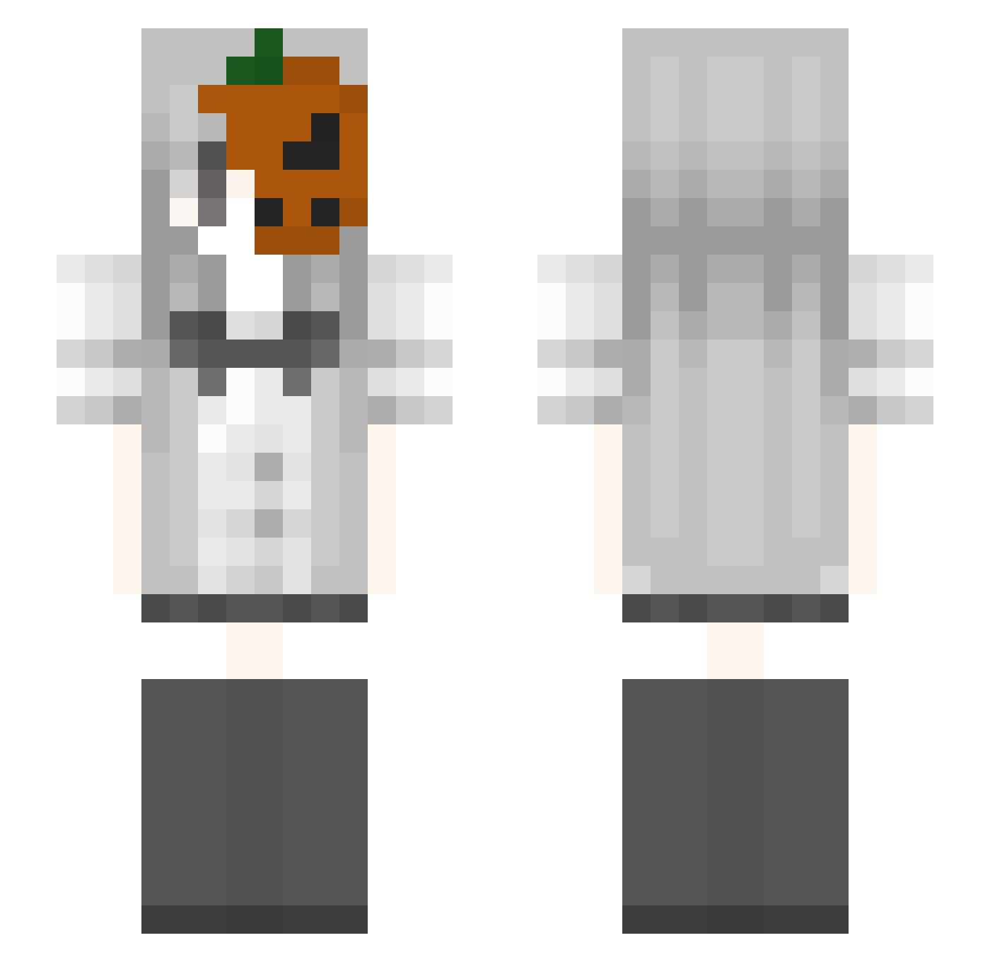 g0ld_gJZer_1013 Minecraft skin, front and back view