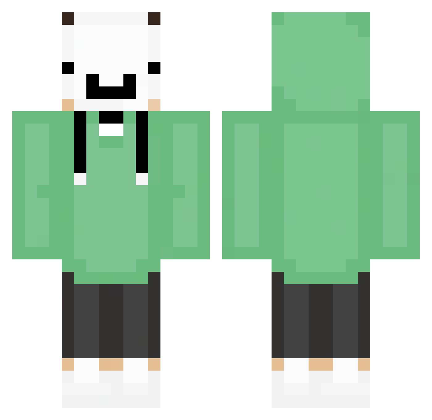 candy360707_TW Minecraft skin, front and back view
