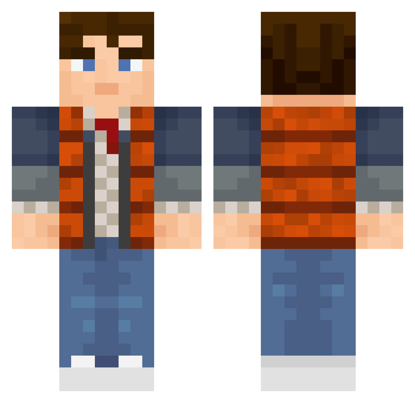 ejmace_00 Minecraft skin, front and back view