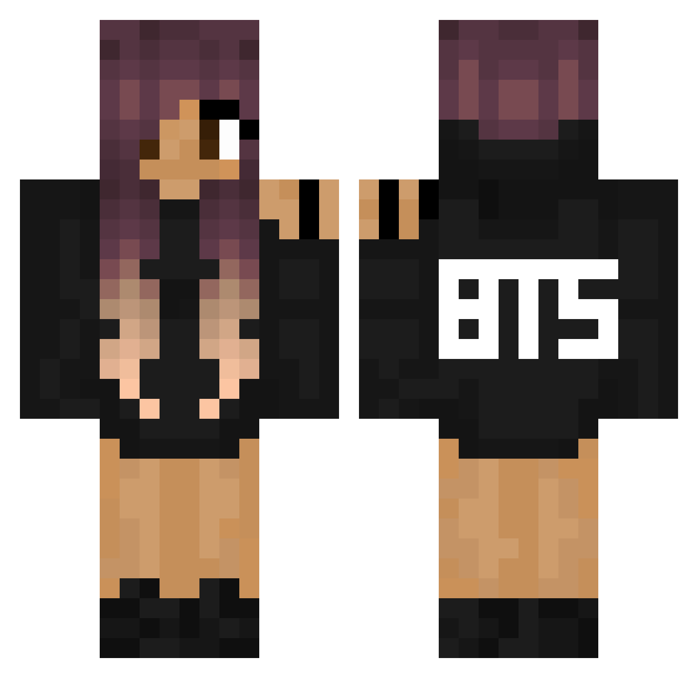 GucciGirl75 - kpop Minecraft skin