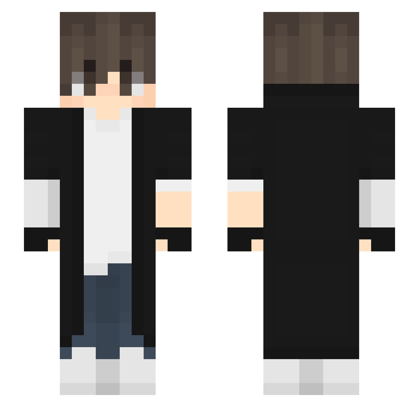 z0rb_1 Minecraft skin, front and back view
