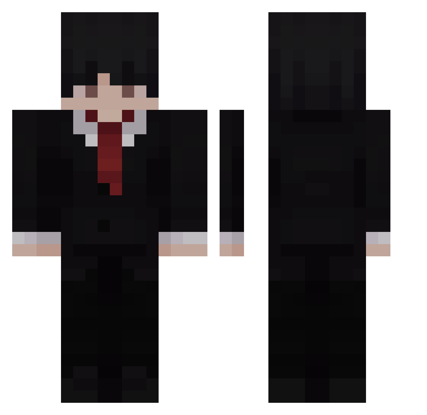 Everm0re__ Minecraft skin, front and back view