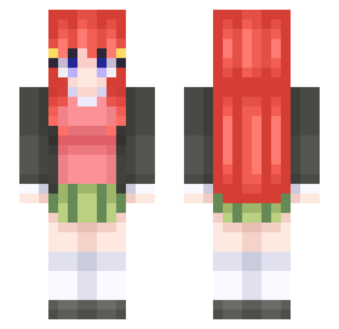 baranozlenn - the quintessential quintuplets Minecraft skin