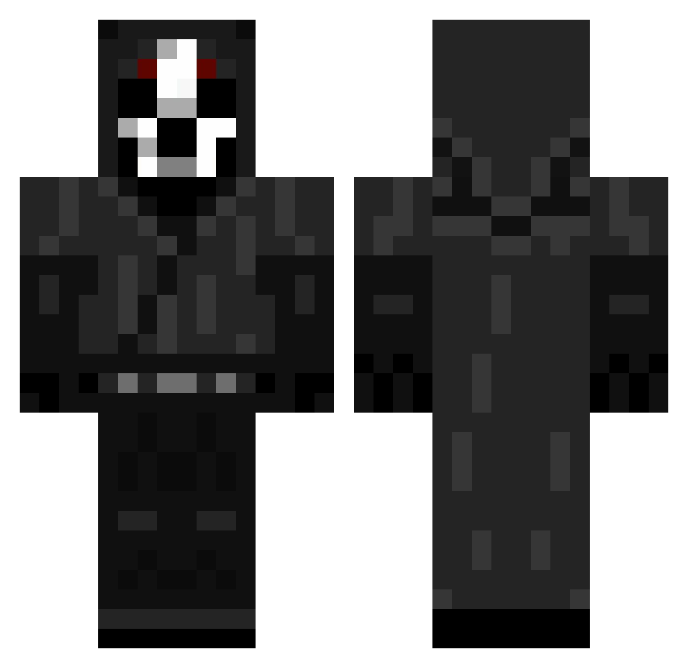ALs4_ Minecraft skin, front and back view