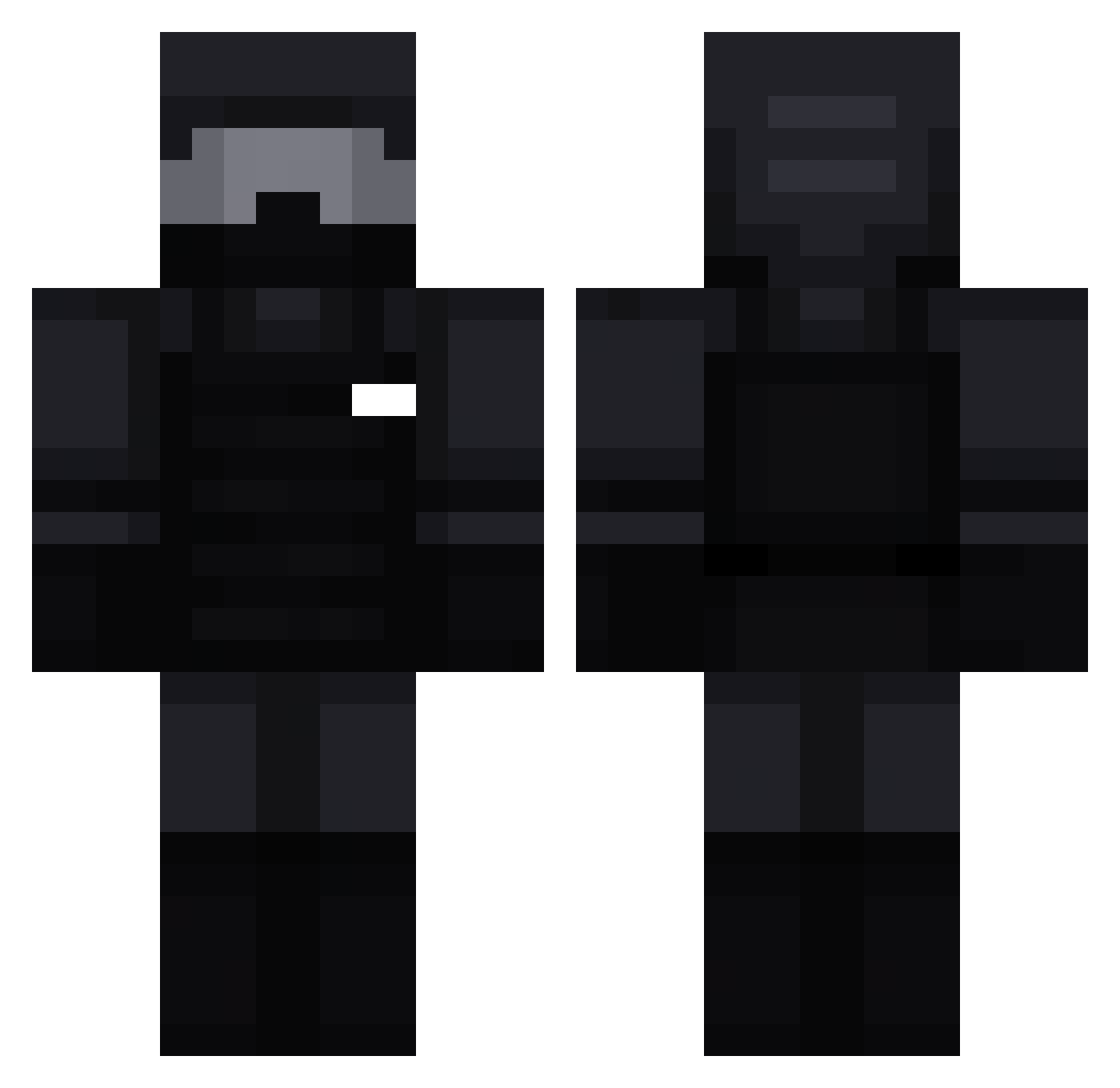 PedroADM_XD Minecraft skin, front and back view