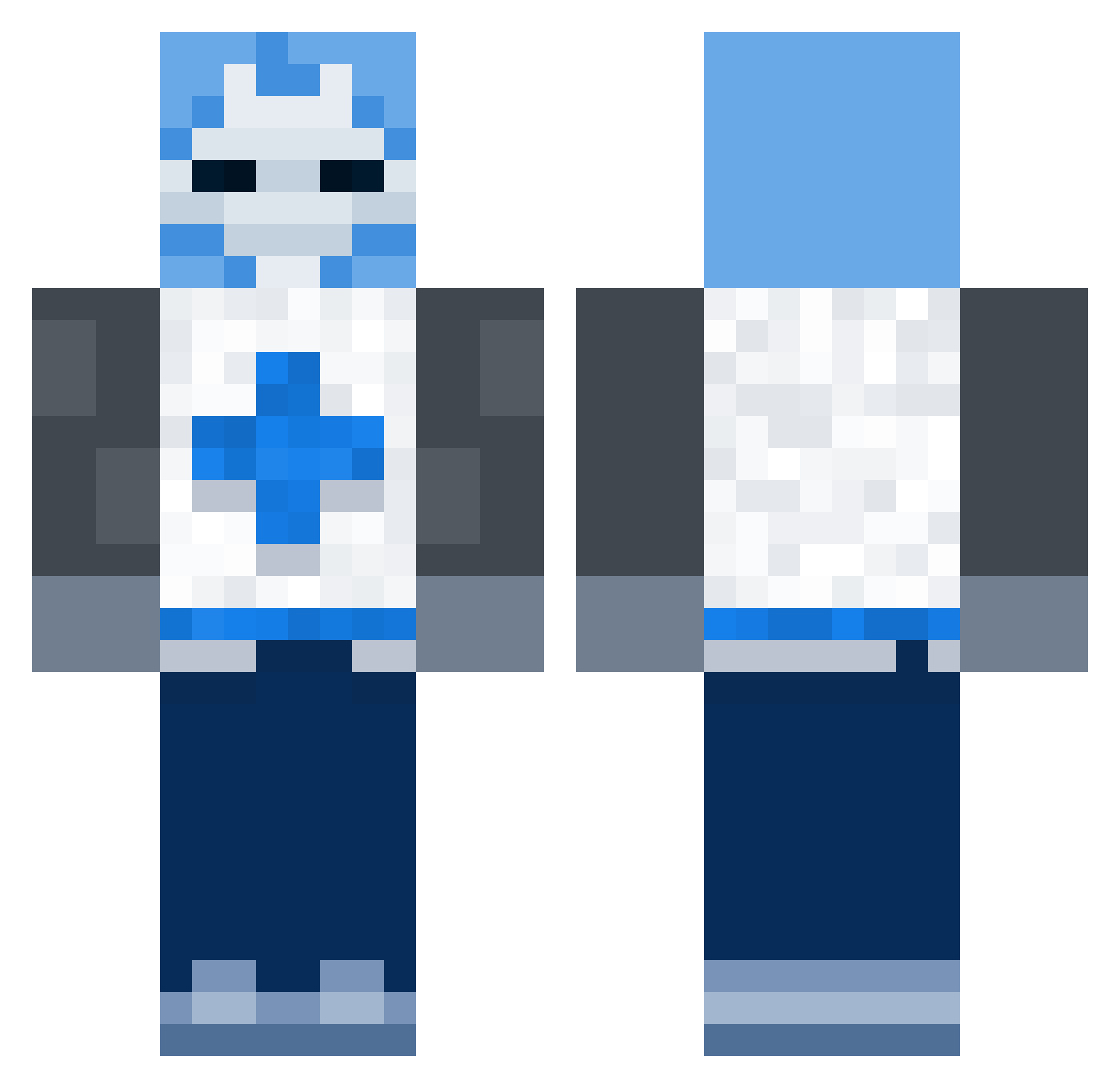 fylan__ Minecraft skin, front and back view