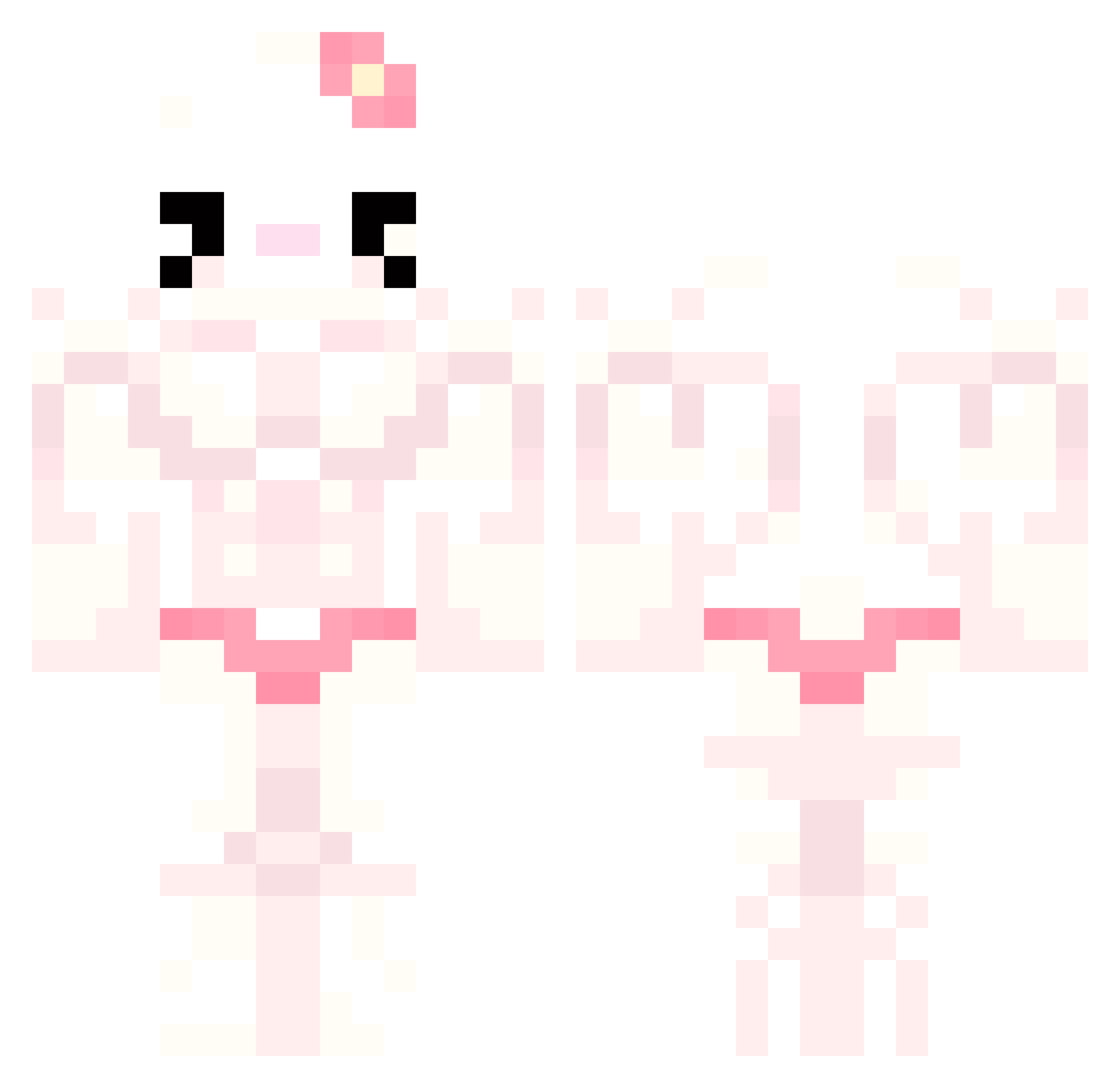 SpeedyQrit Minecraft skin, front and back view