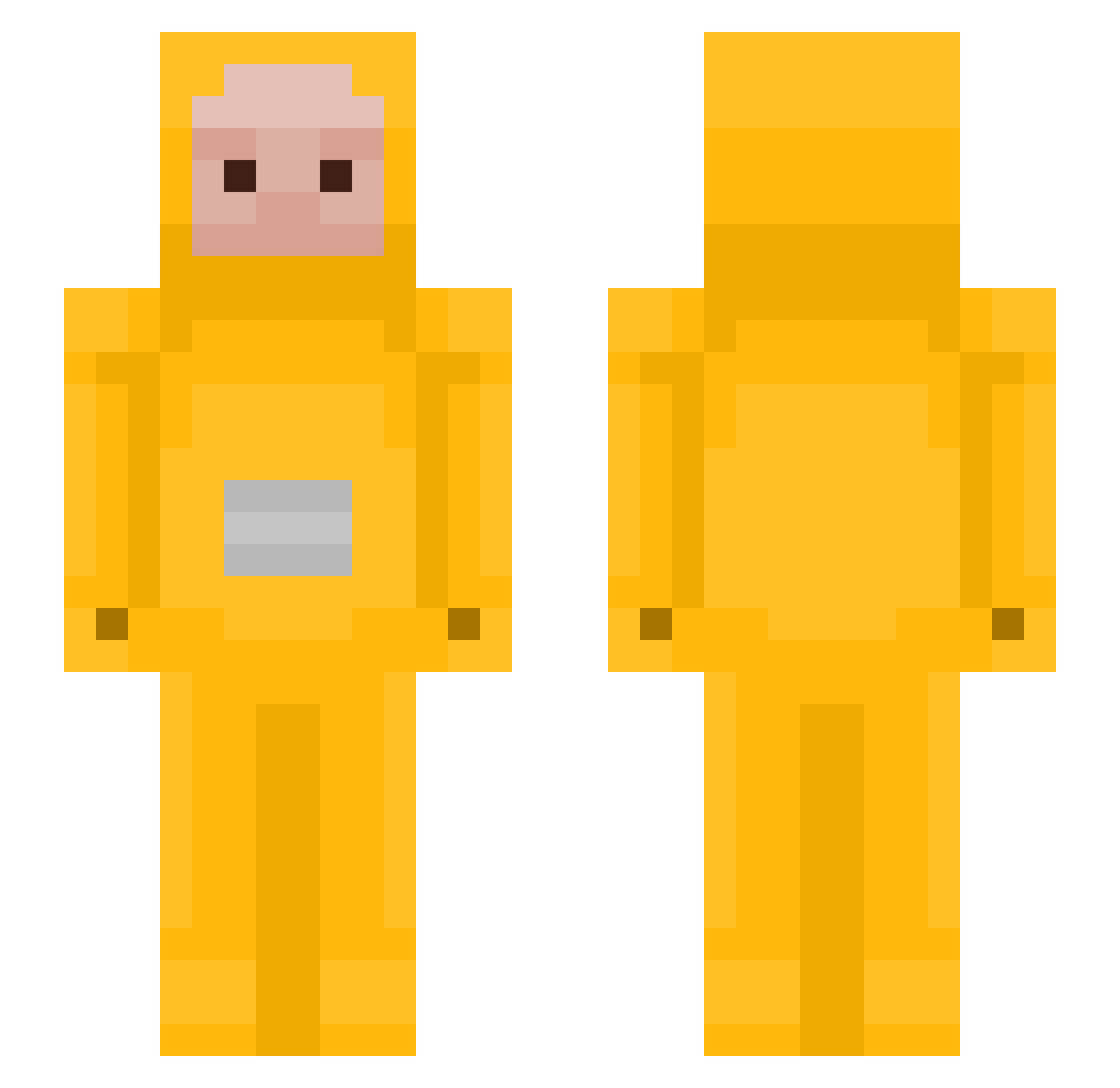 0_0Thomas0_0 Minecraft skin, front and back view