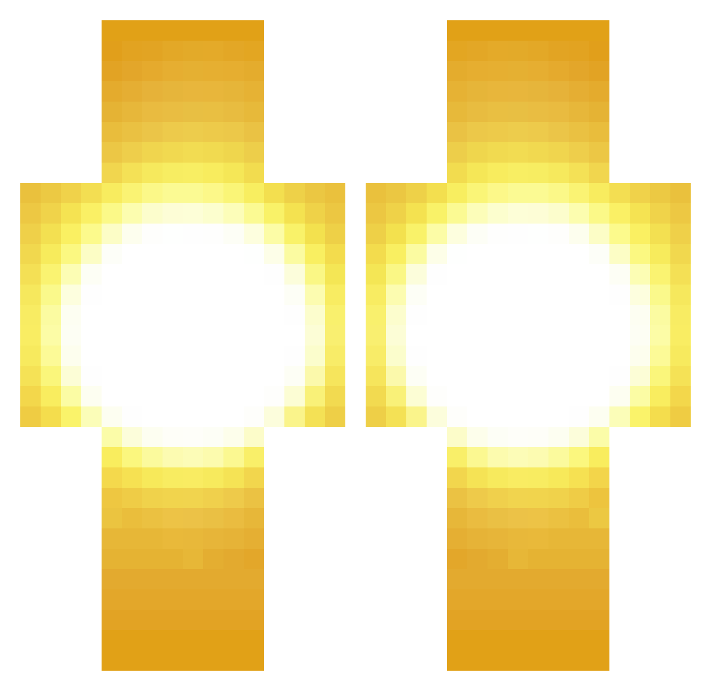 fed23 Minecraft skin, front and back view