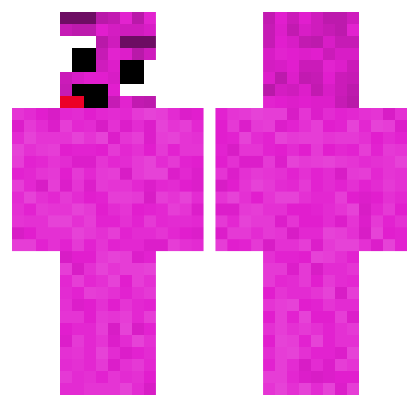 Vbluue - bouncy Minecraft skin
