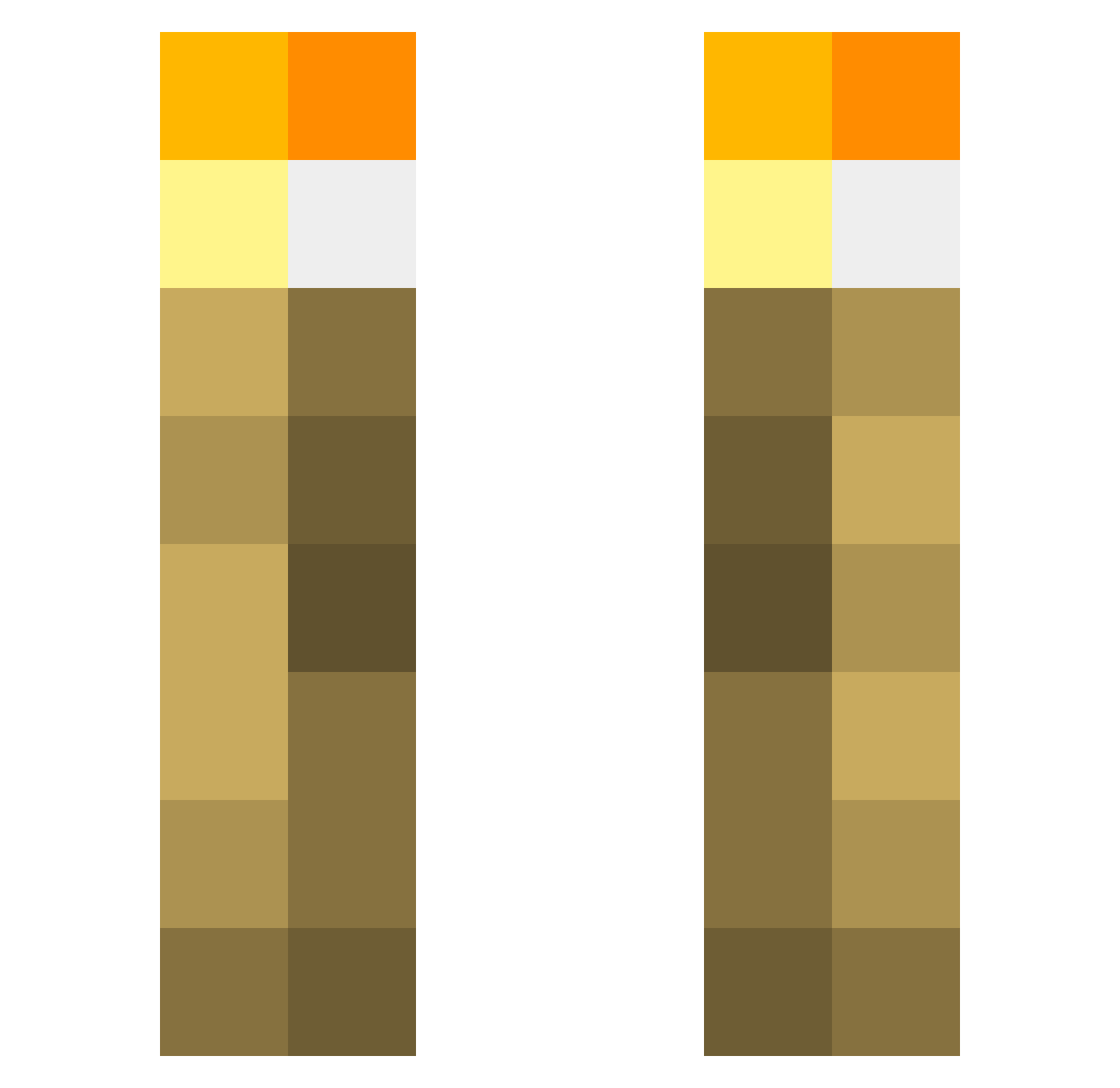 benjaminbeighton Minecraft skin, front and back view