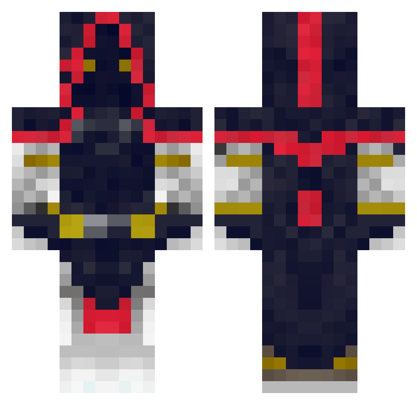 Mi0s_ Minecraft skin, front and back view