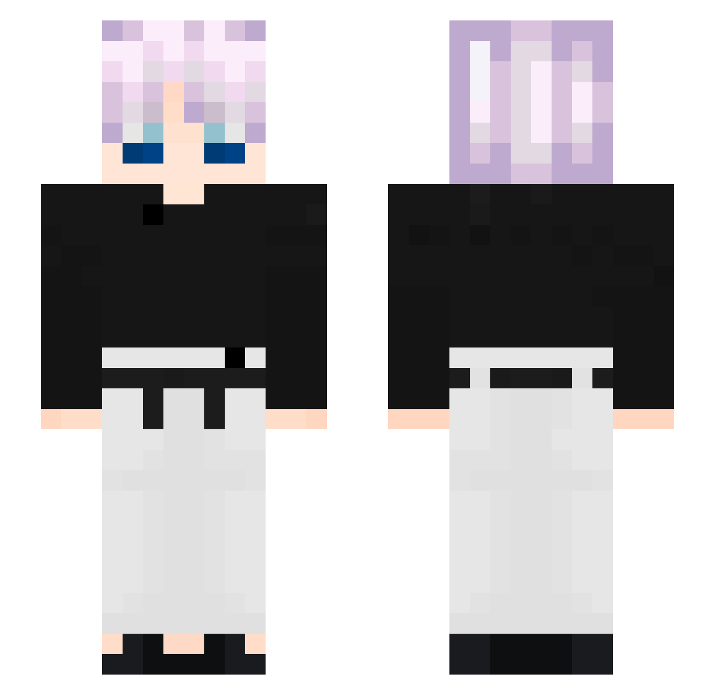 satoruu__ Minecraft skin, front and back view