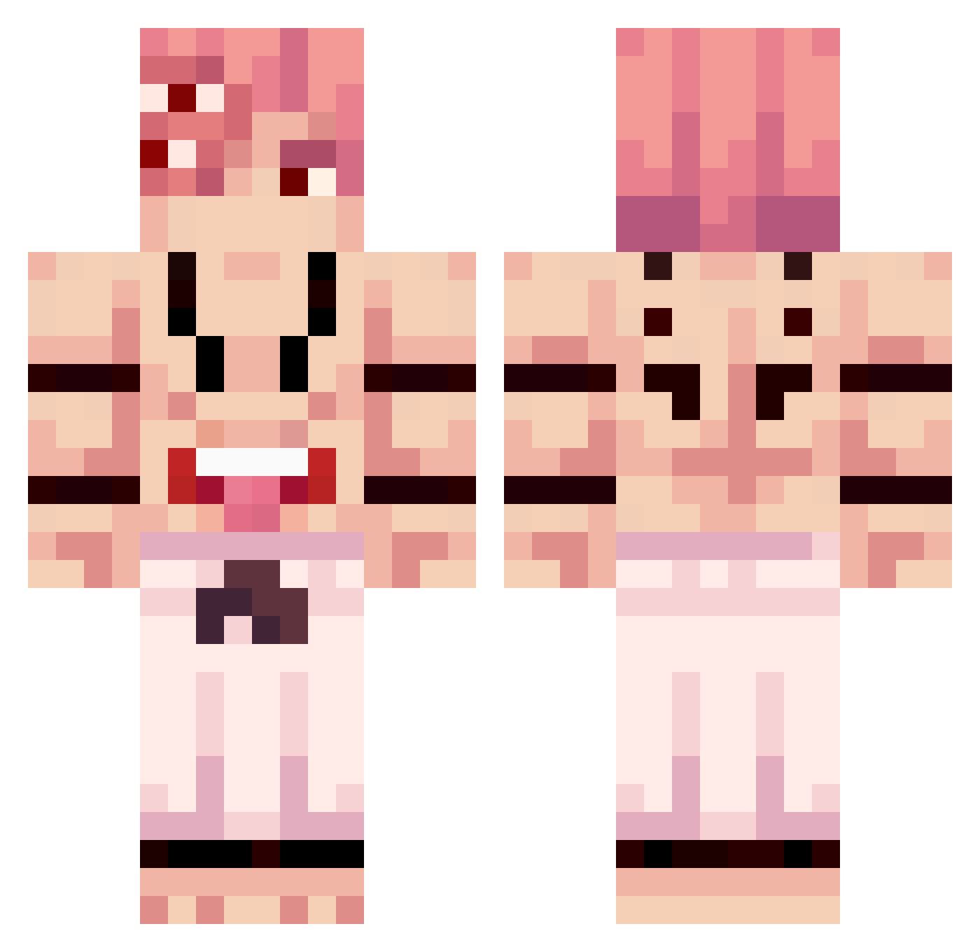 Apersonn_ Minecraft skin, front and back view