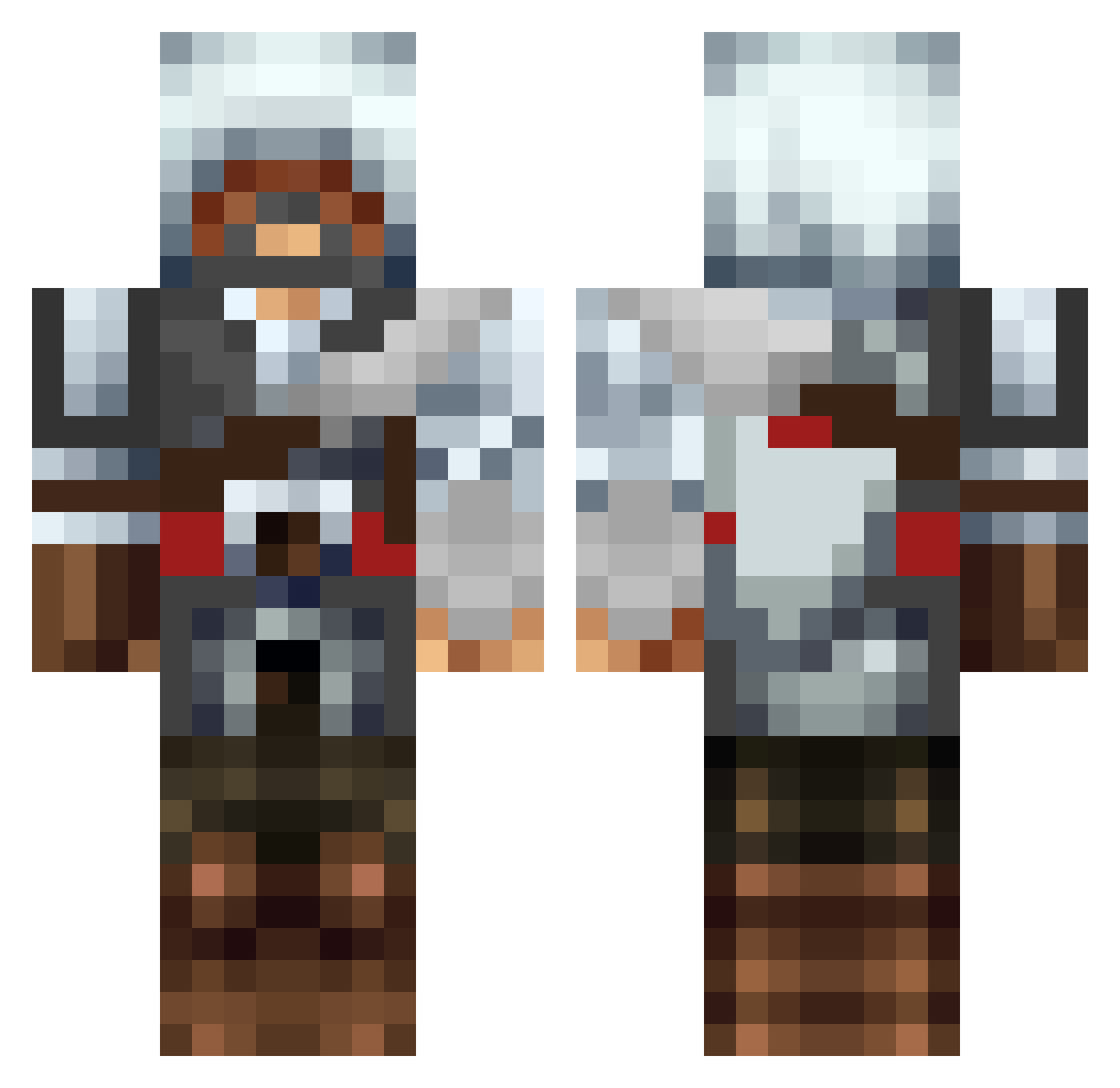 mxbmlr2003 Minecraft skin, front and back view