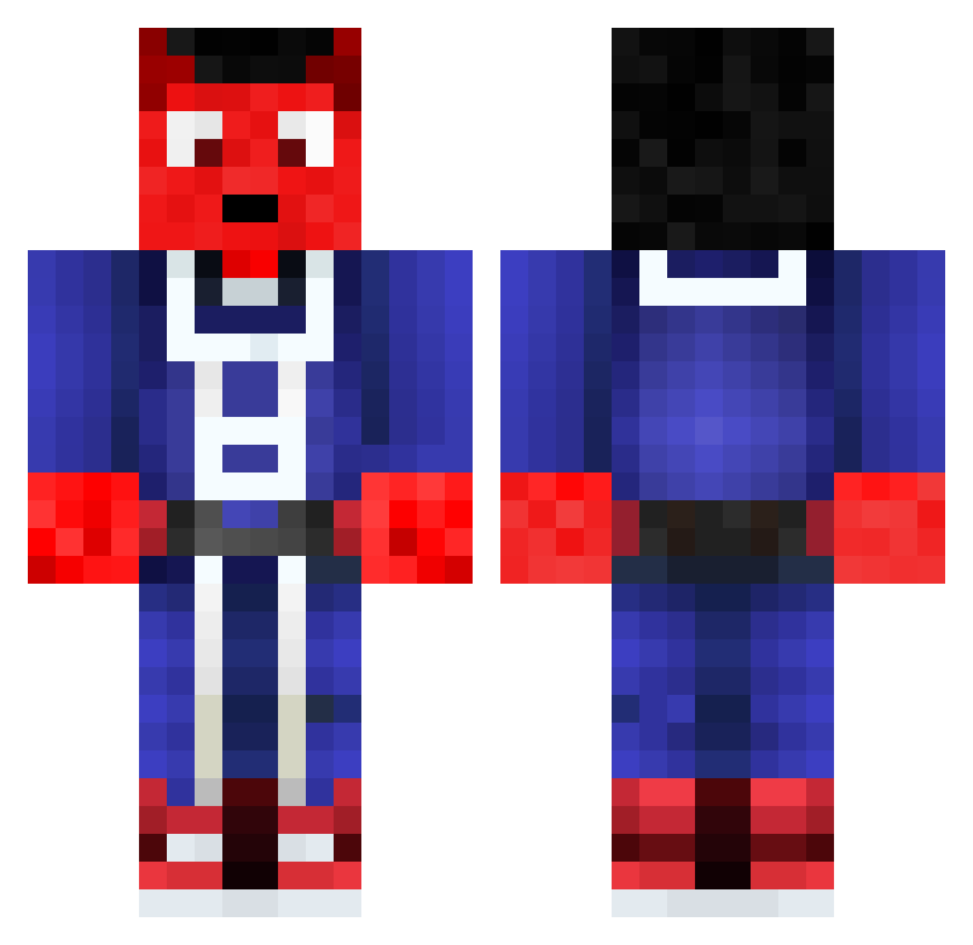 _Kolso19_ Minecraft skin, front and back view