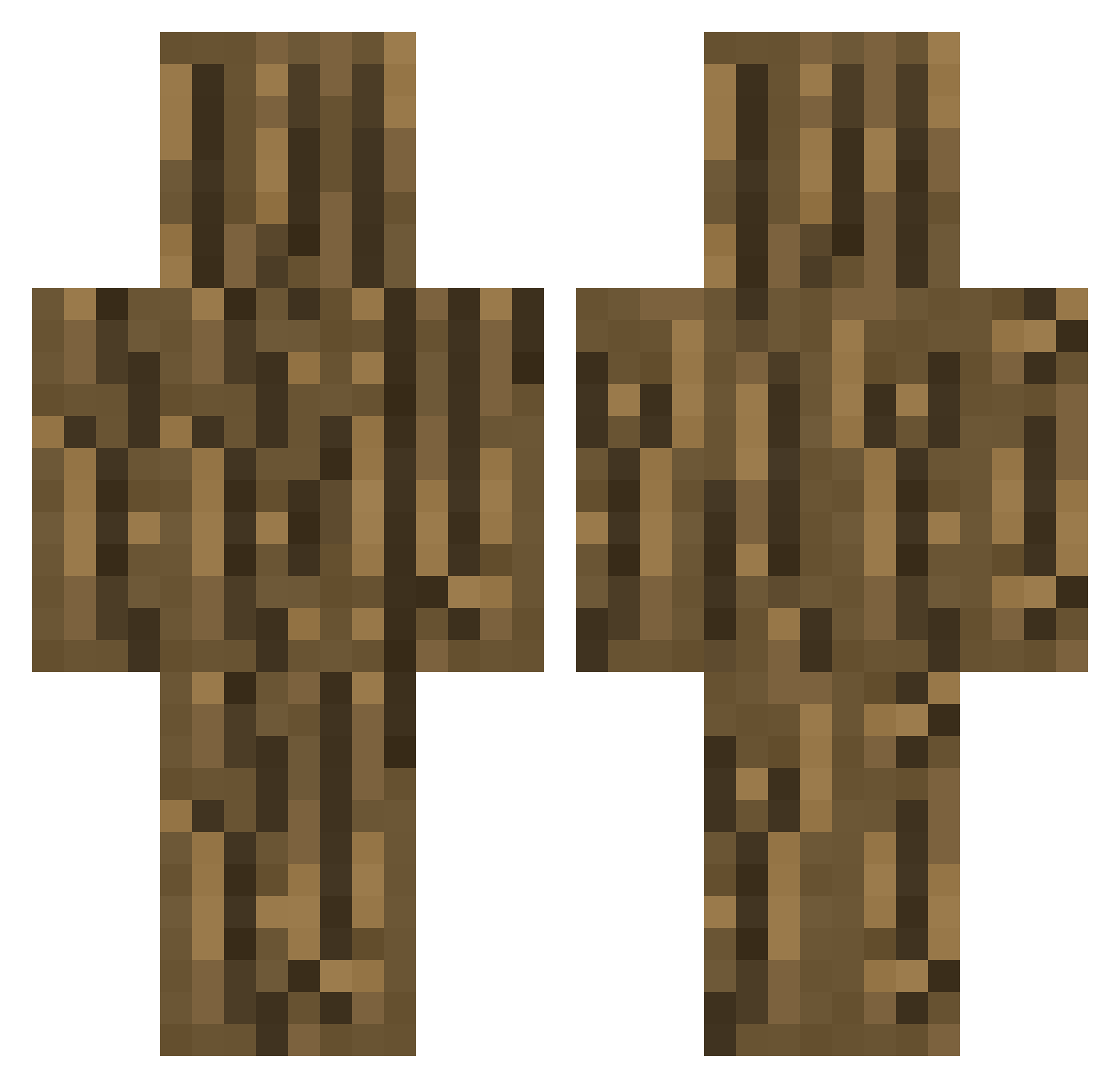 Flyin_Lights Minecraft skin, front and back view