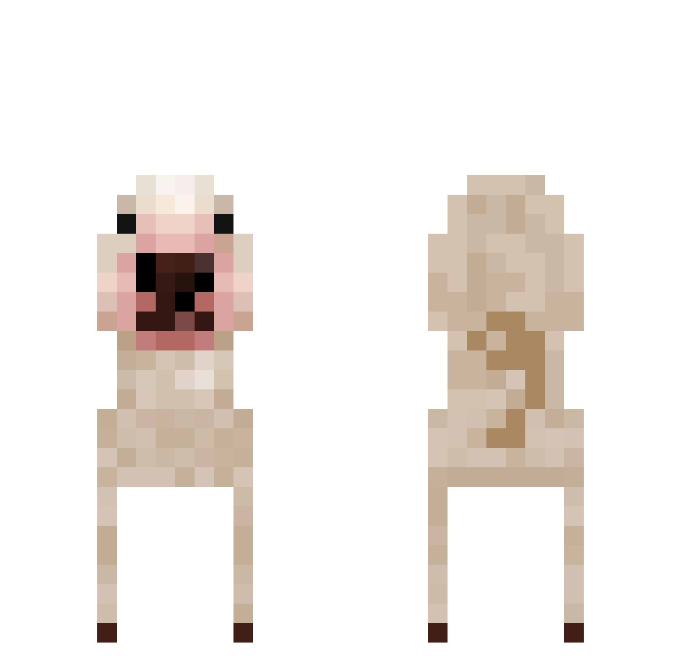 _x_William_x_ Minecraft skin, front and back view